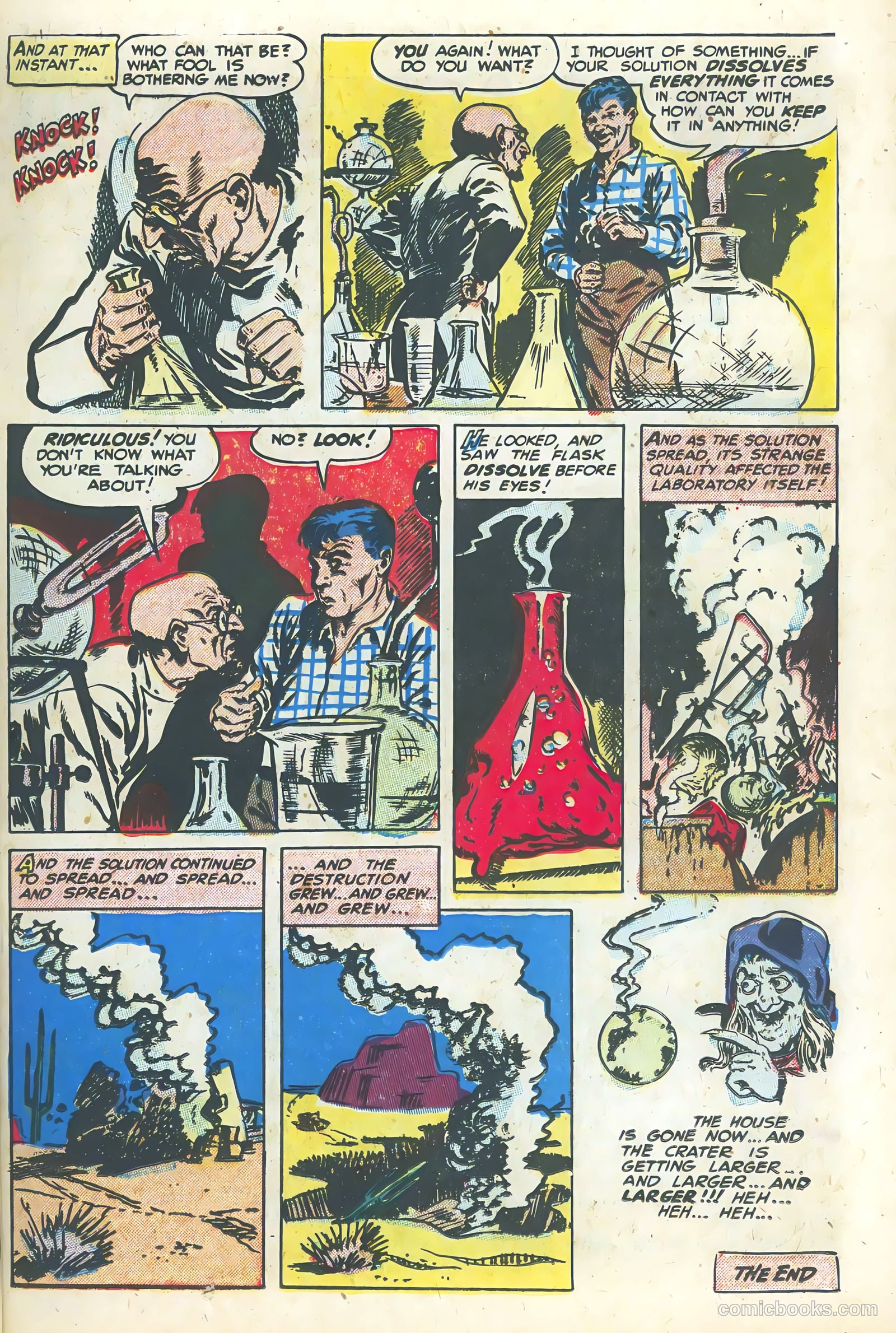 Weird Mysteries #5 (1953) — page 13 of 36