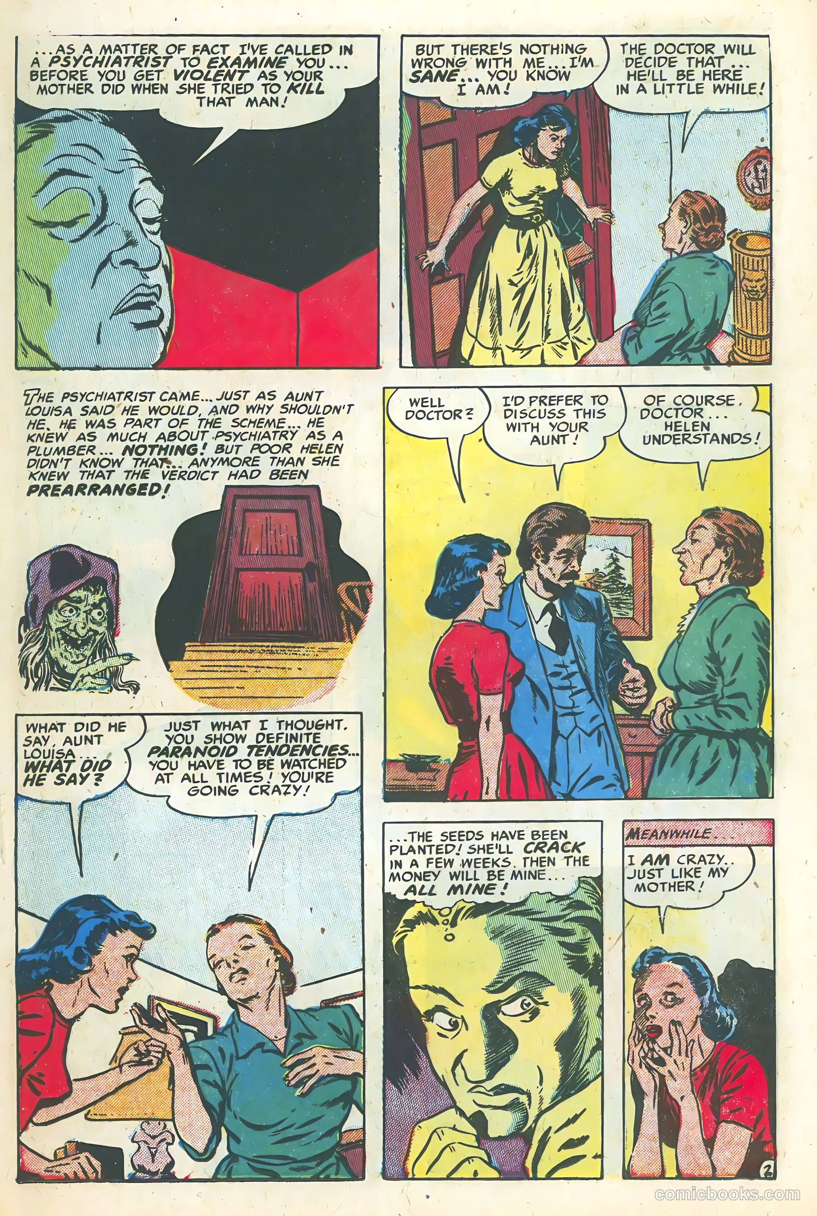 Weird Mysteries #5 (1953) — page 17 of 36