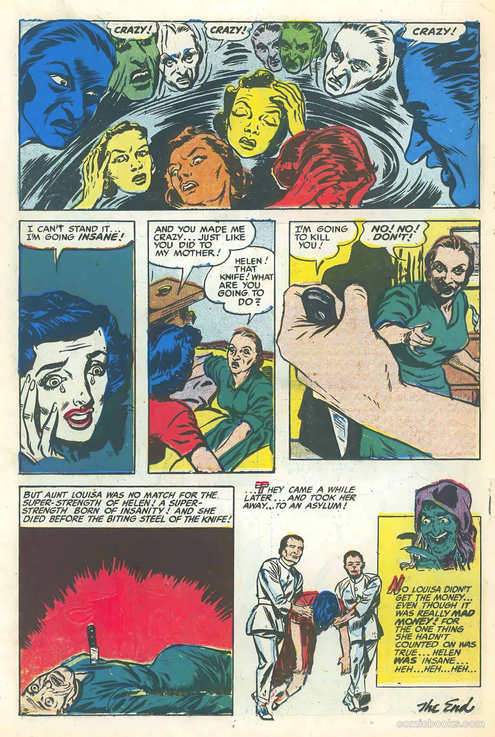 Weird Mysteries #5 (1953) — page 18 of 36