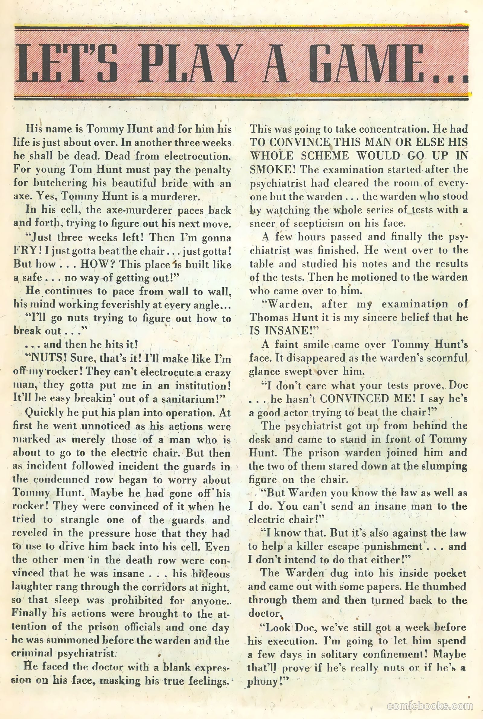 Weird Mysteries #5 (1953) — page 19 of 36