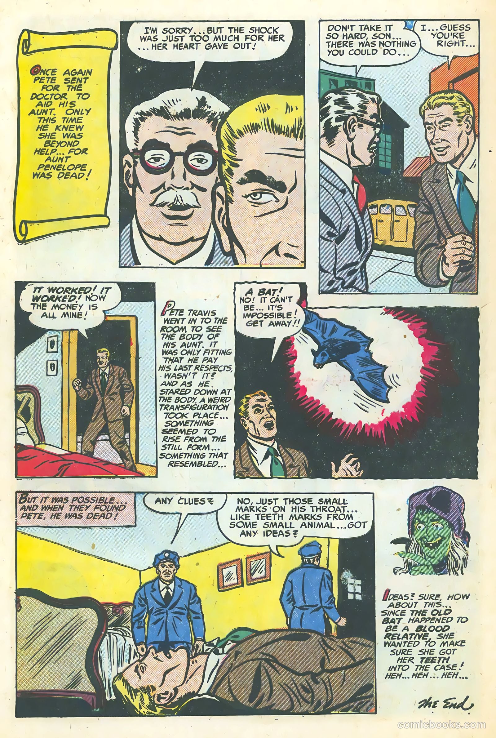 Weird Mysteries #5 (1953) — page 32 of 36