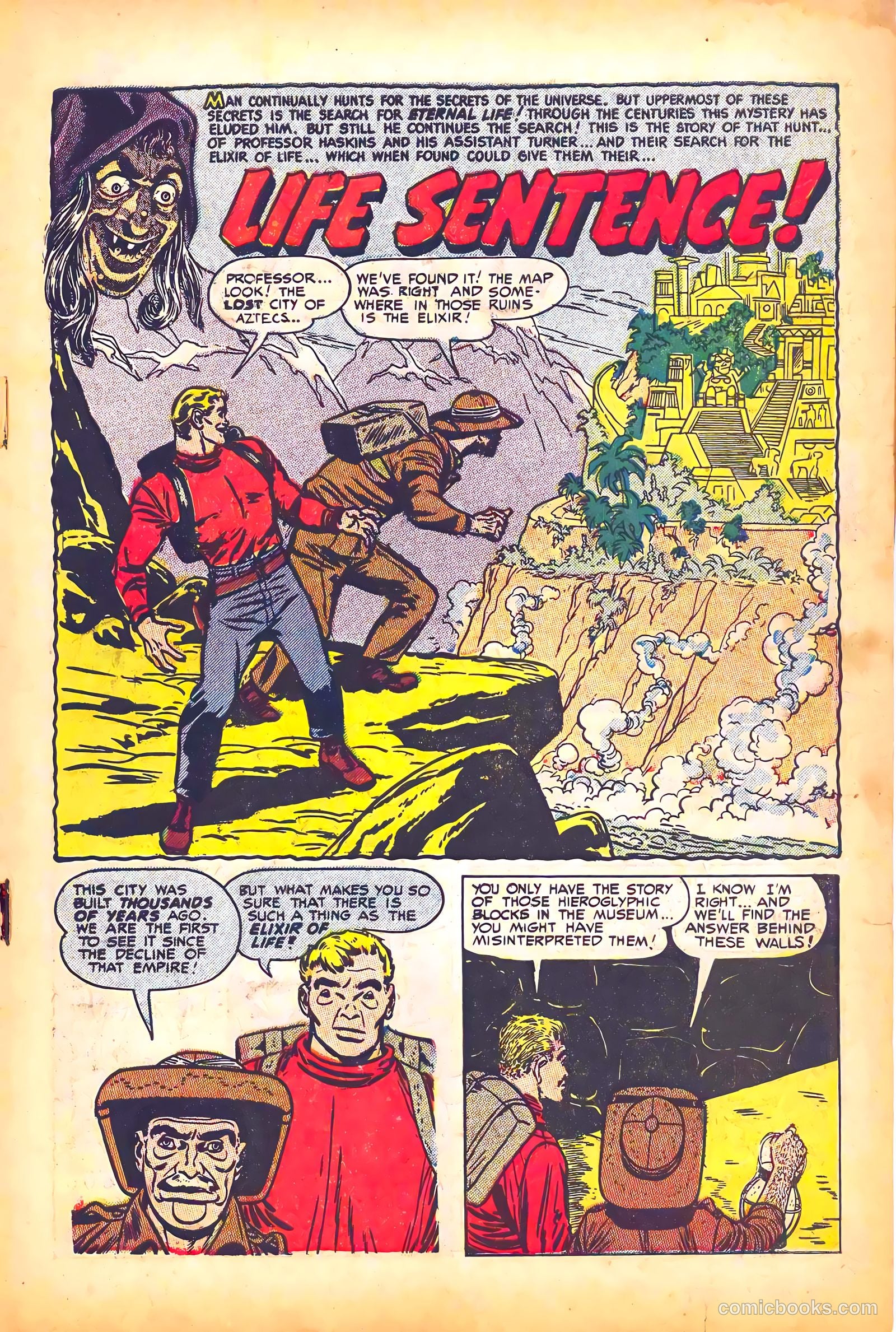 Weird Mysteries #6 (1953) — page 3 of 36