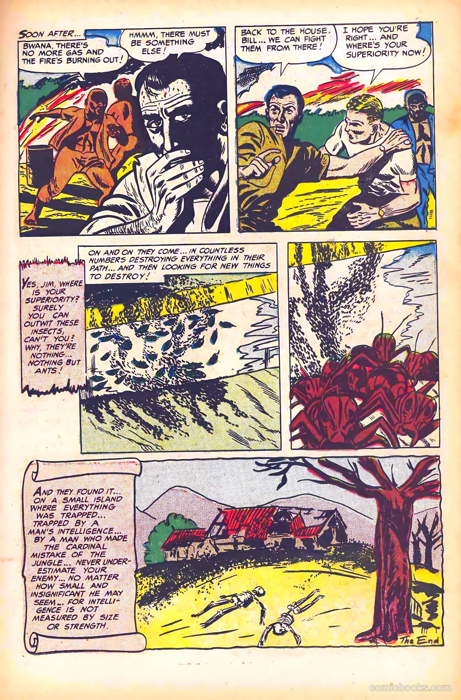 Weird Mysteries #6 (1953) — page 19 of 36
