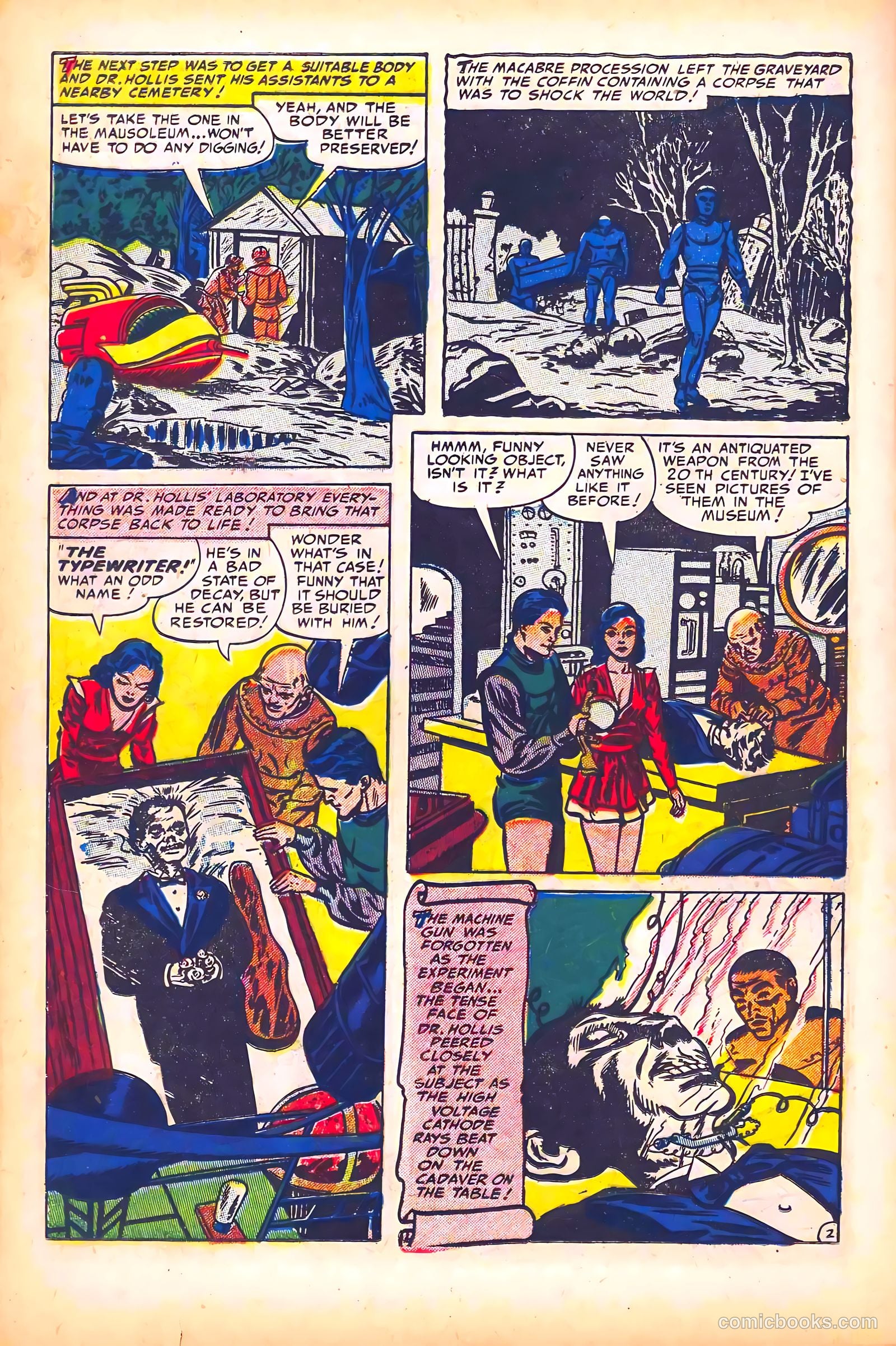 Weird Mysteries #6 (1953) — page 24 of 36