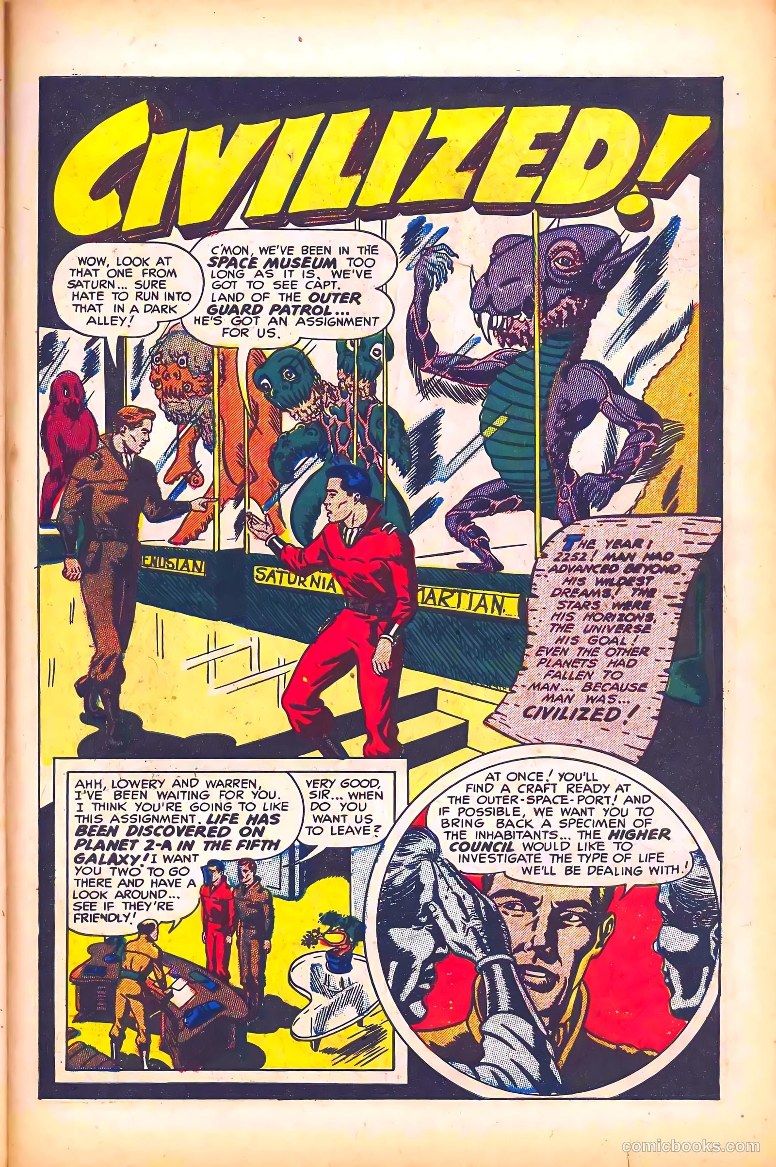 Weird Mysteries #6 (1953) — page 27 of 36