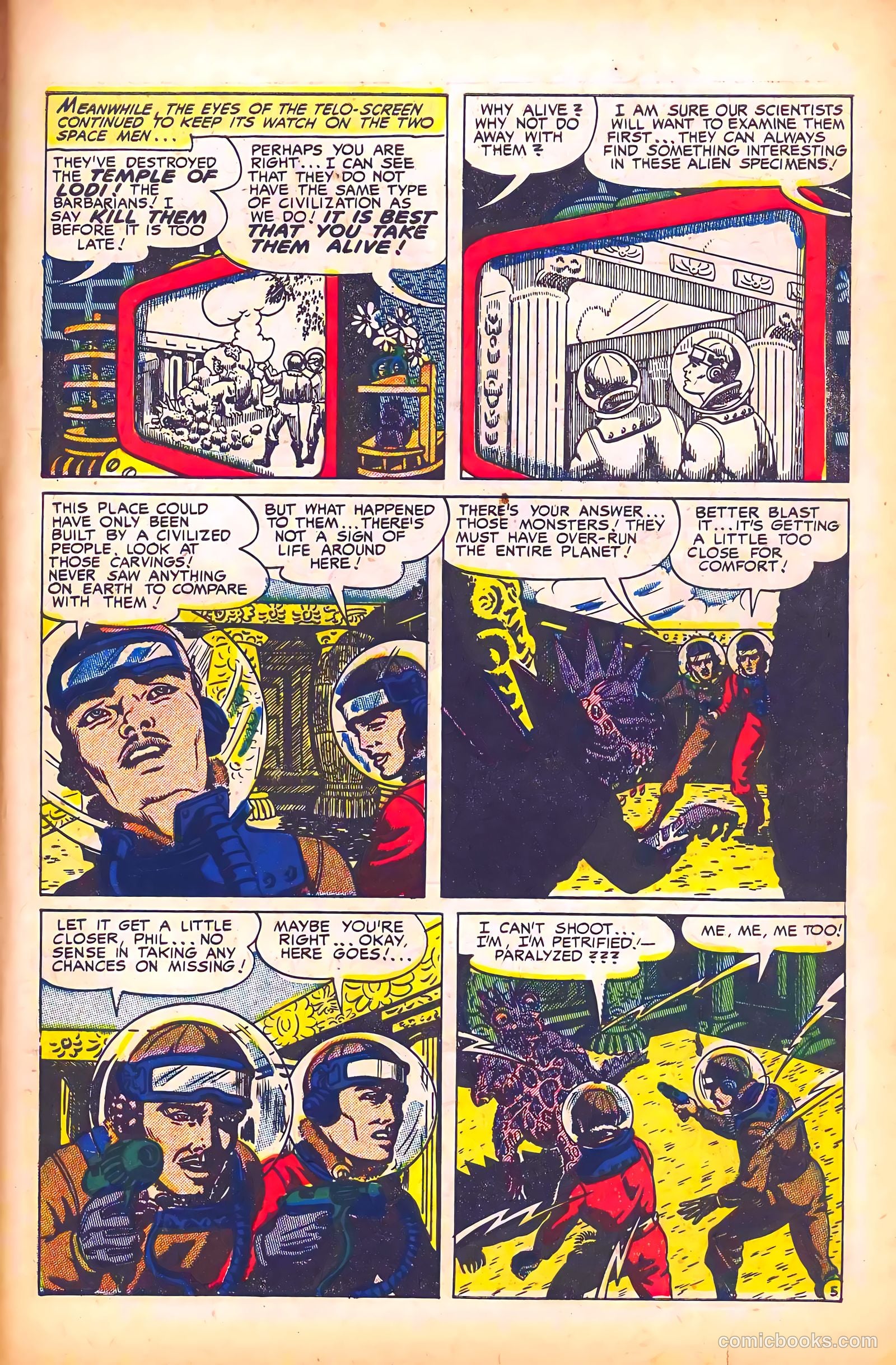 Weird Mysteries #6 (1953) — page 31 of 36
