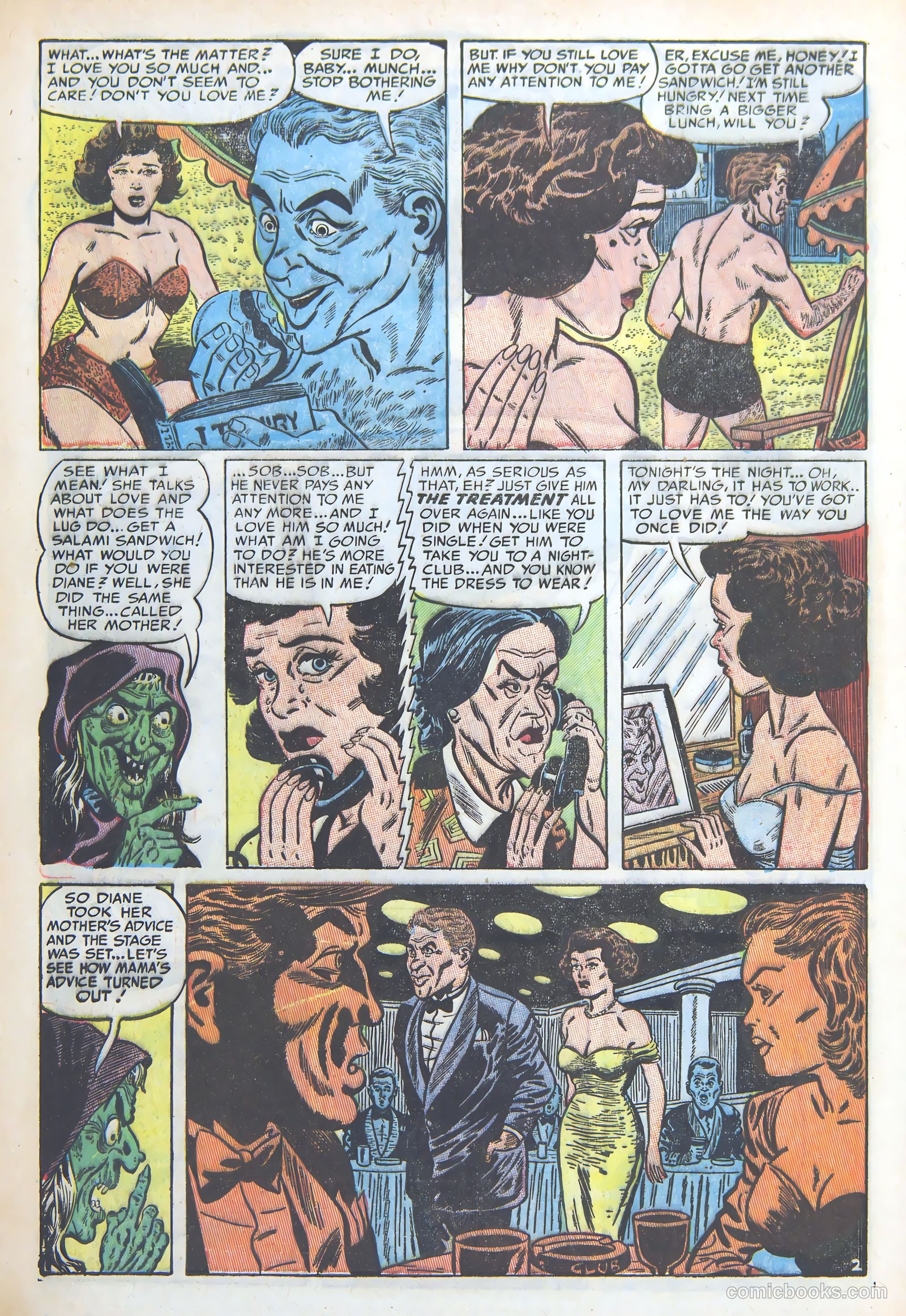Weird Mysteries #7 (1953) — page 4 of 36