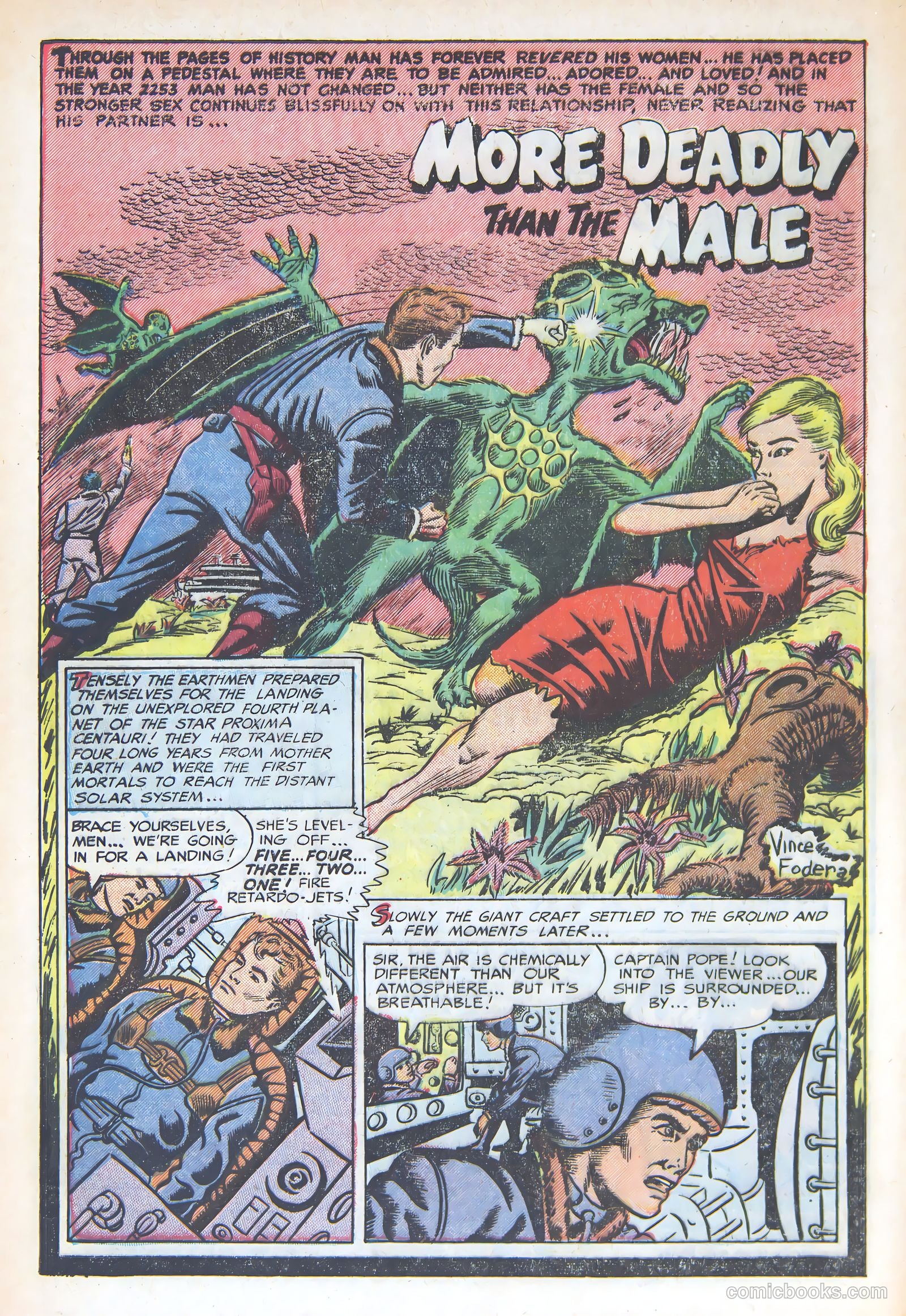 Weird Mysteries #7 (1953) — page 8 of 36