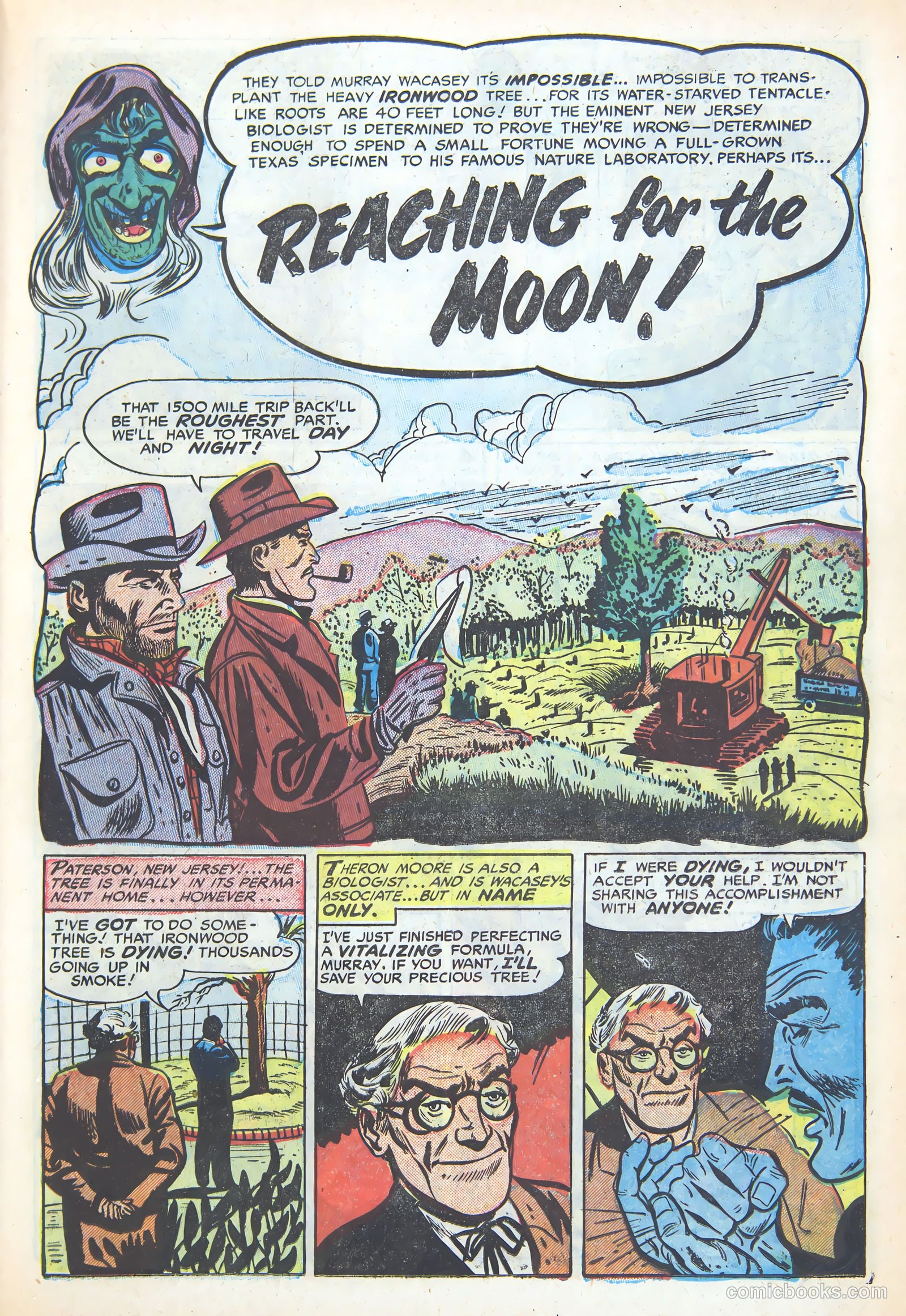Weird Mysteries #7 (1953) — page 15 of 36