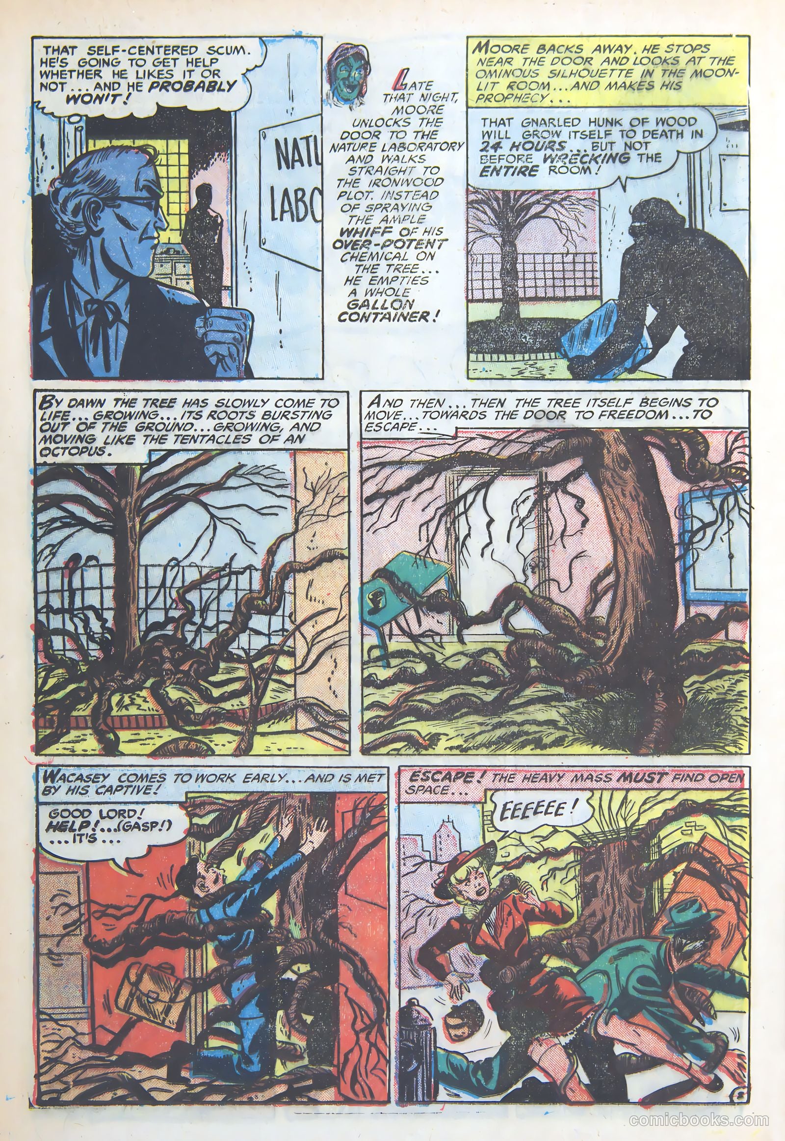 Weird Mysteries #7 (1953) — page 16 of 36