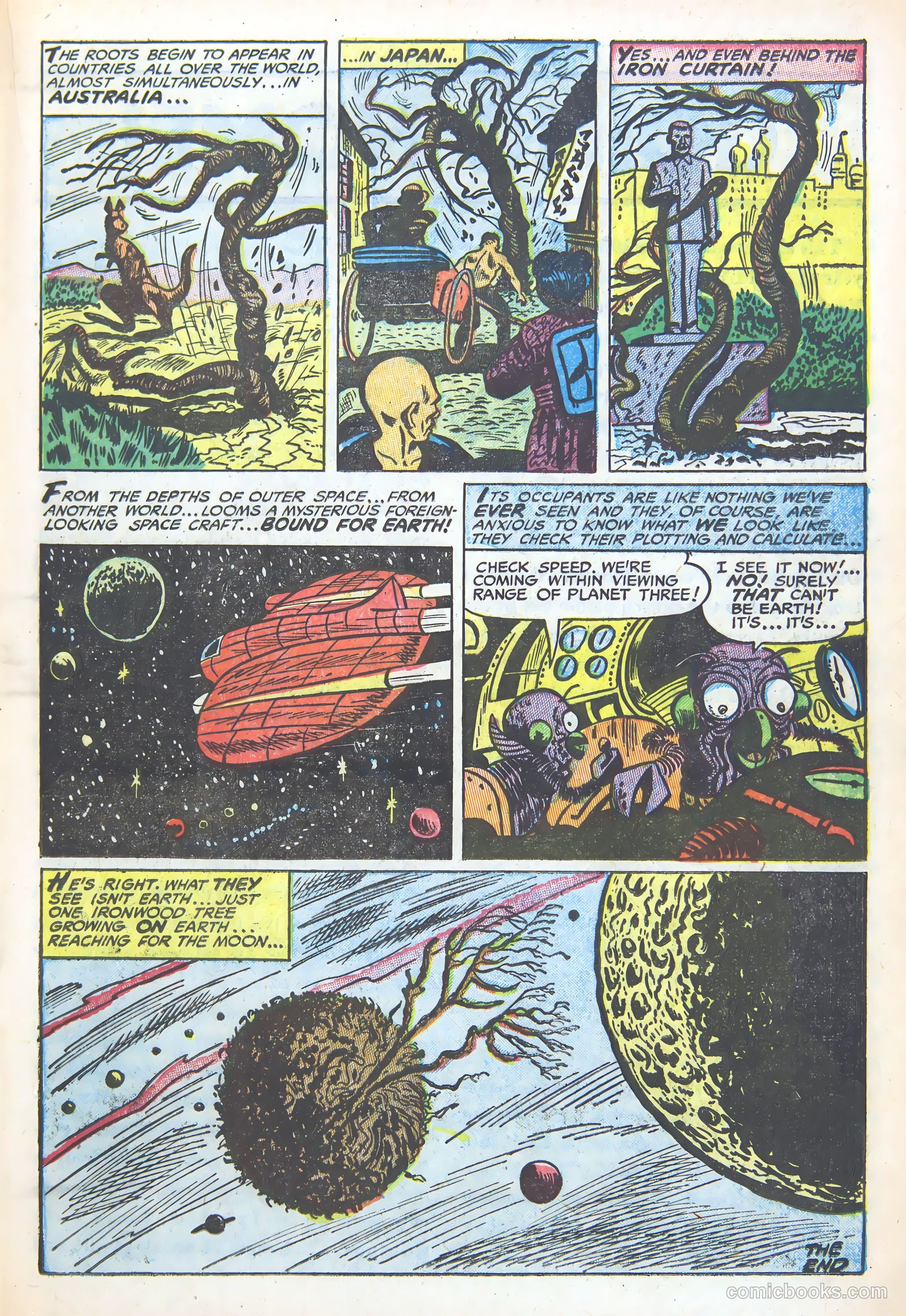 Weird Mysteries #7 (1953) — page 19 of 36