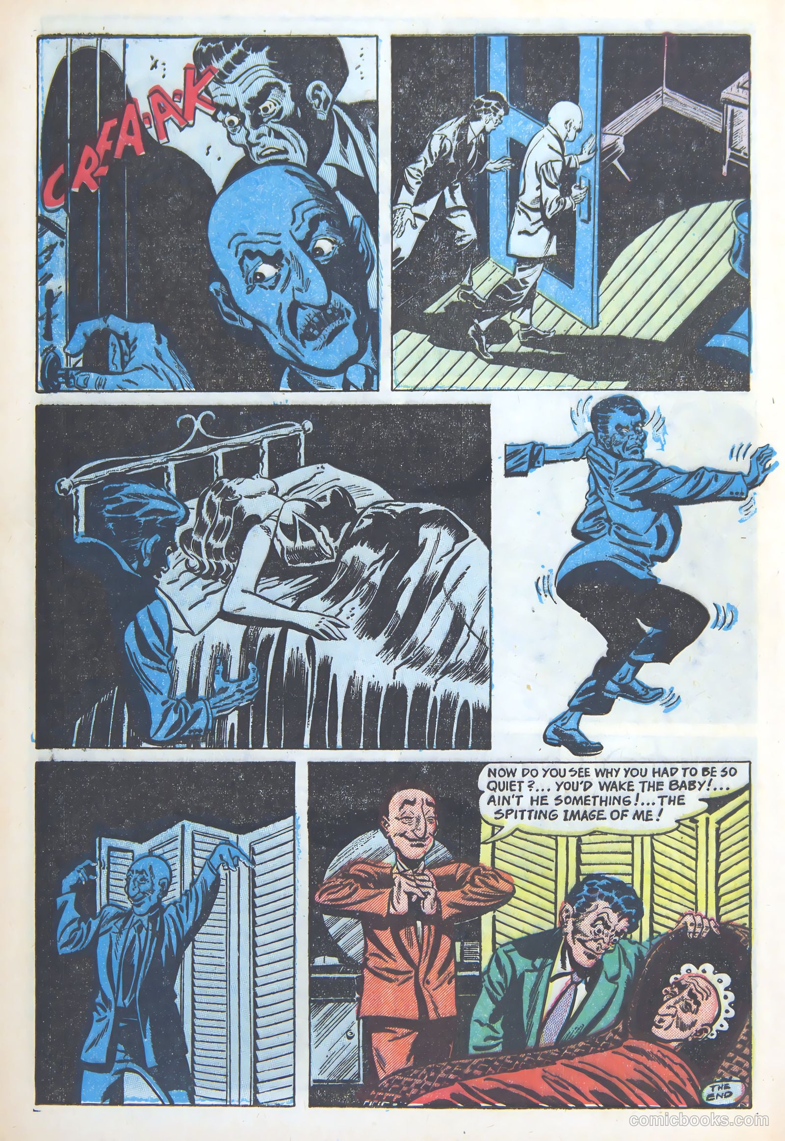 Weird Mysteries #7 (1953) — page 32 of 36