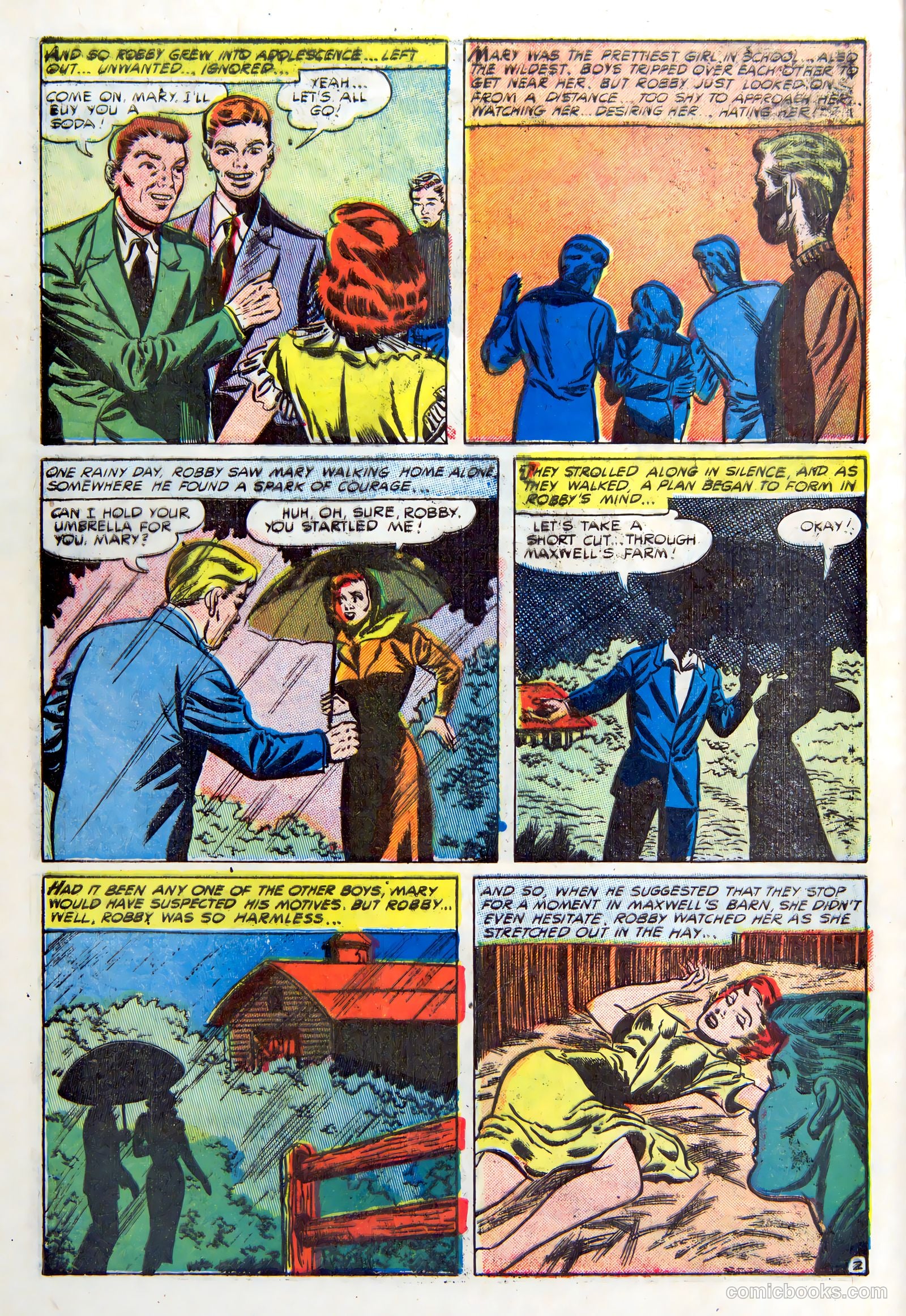Weird Mysteries #8 (1954) — page 4 of 36