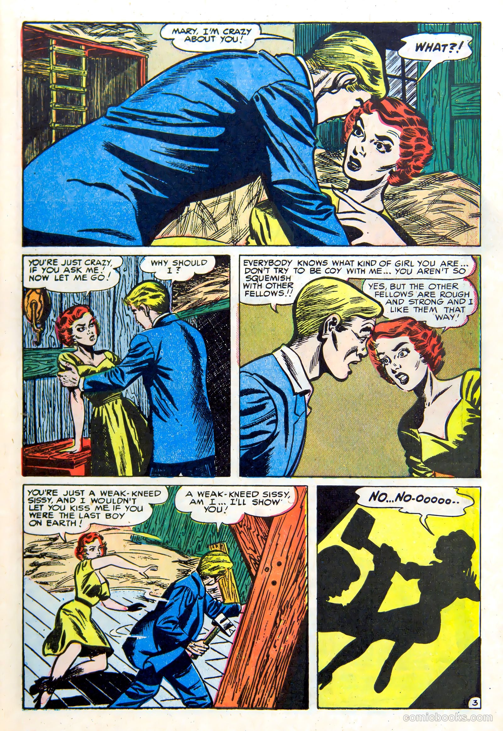 Weird Mysteries #8 (1954) — page 5 of 36
