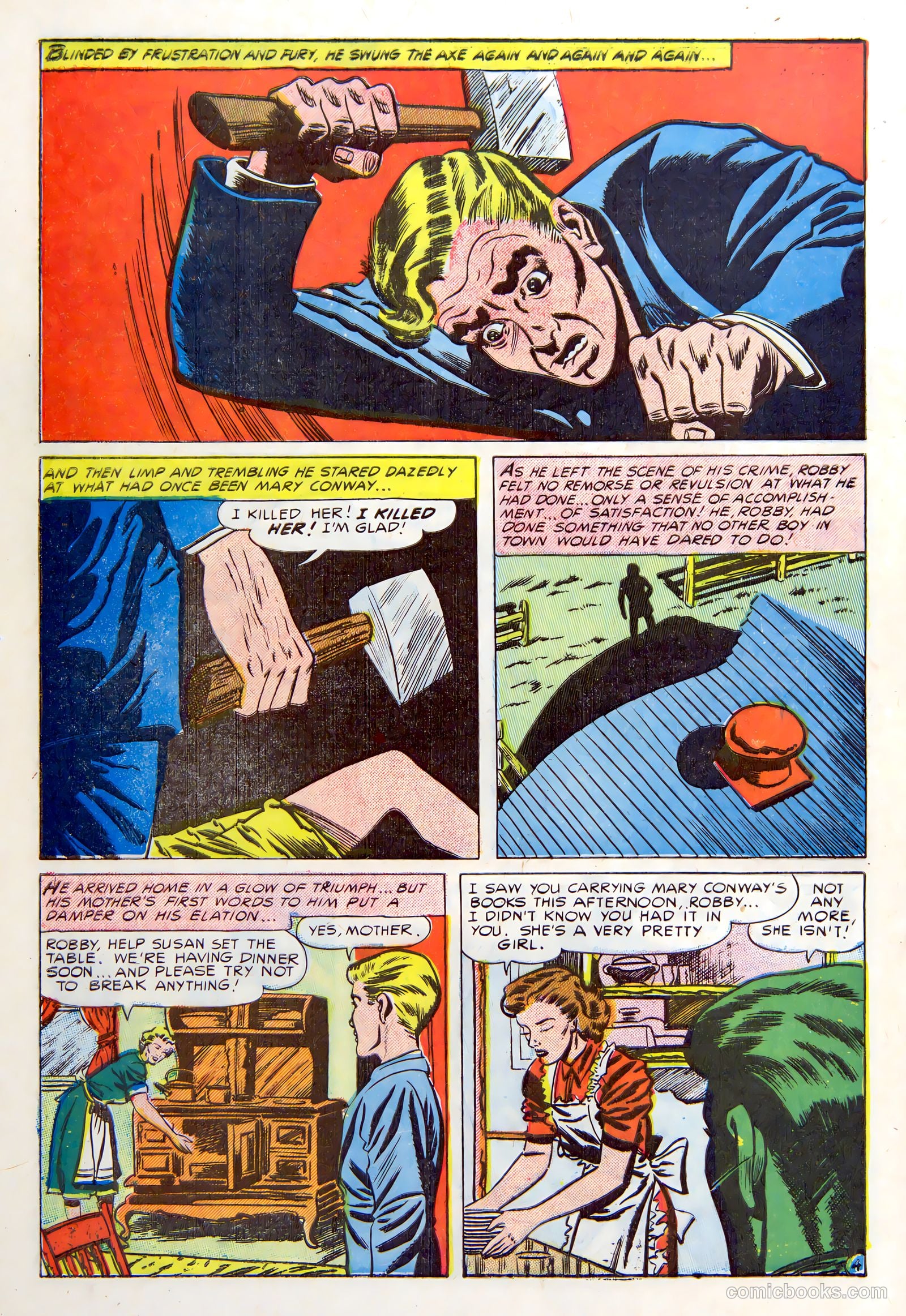 Weird Mysteries #8 (1954) — page 6 of 36