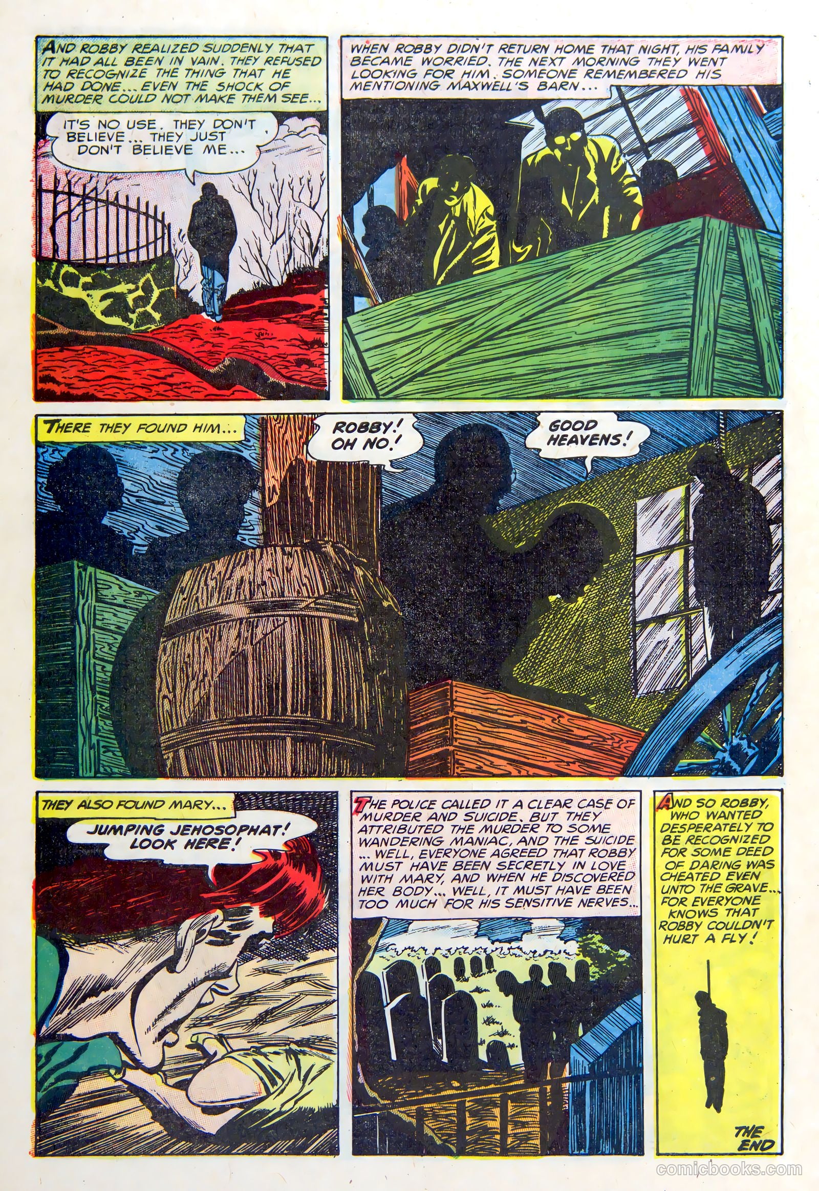 Weird Mysteries #8 (1954) — page 8 of 36