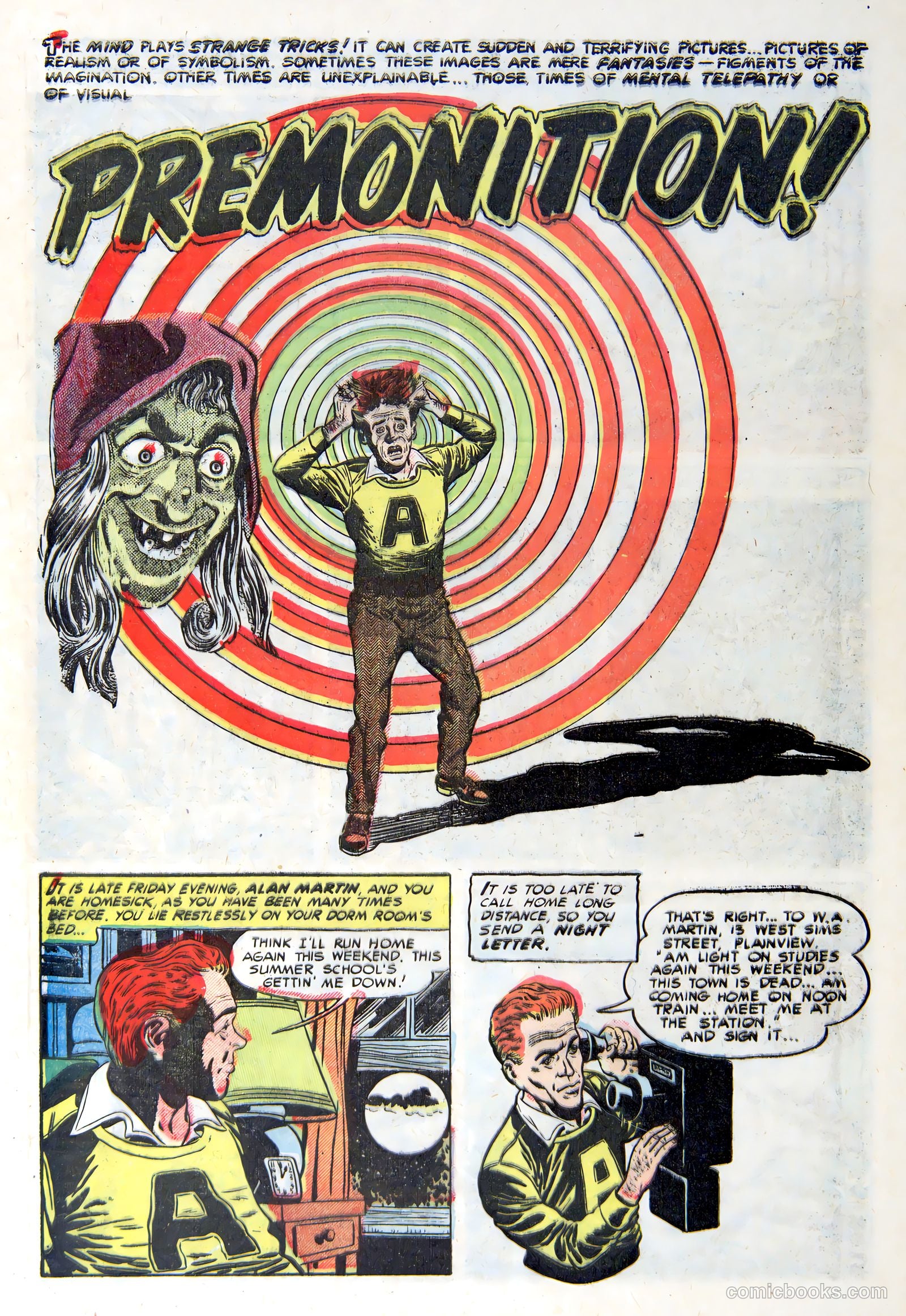 Weird Mysteries #8 (1954) — page 9 of 36