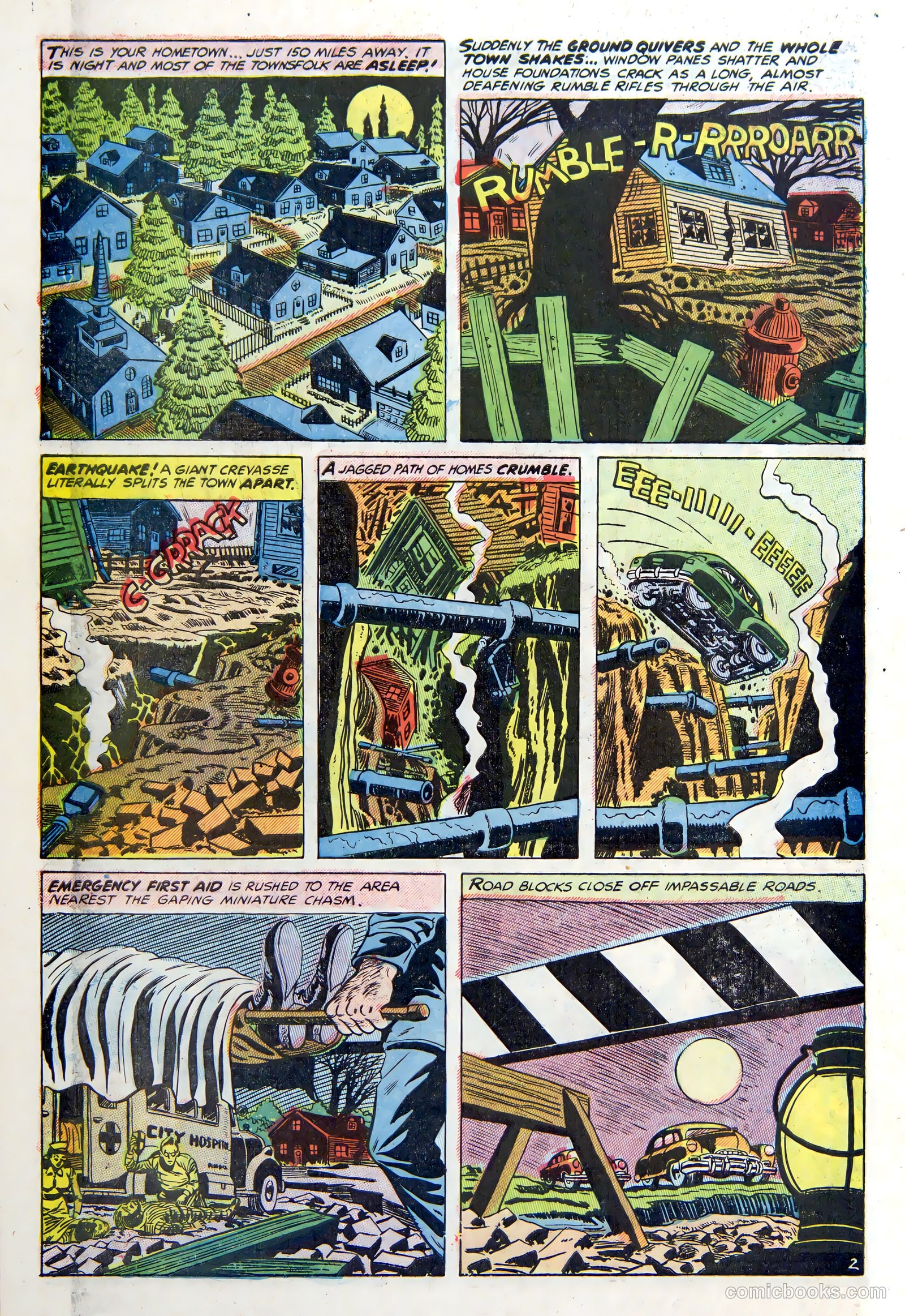 Weird Mysteries #8 (1954) — page 10 of 36