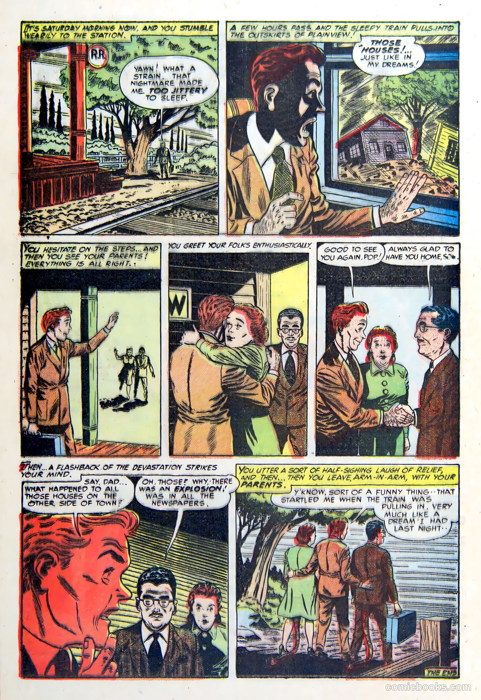 Weird Mysteries #8 (1954) — page 12 of 36