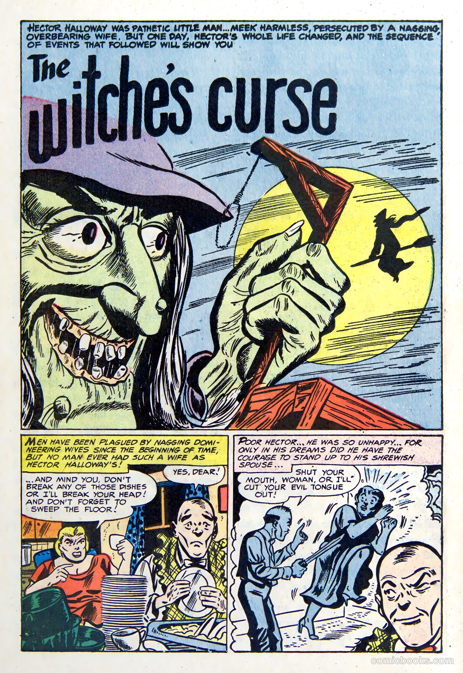 Weird Mysteries #8 (1954) — page 16 of 36