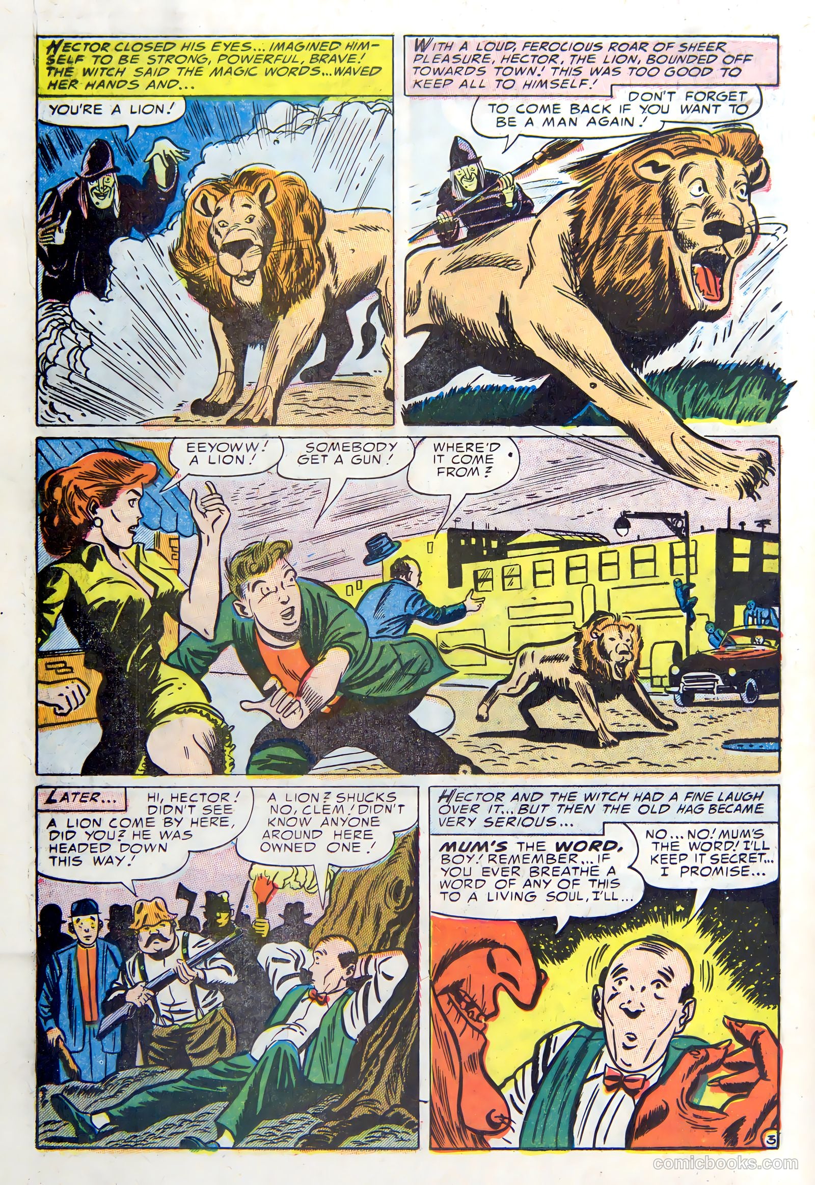 Weird Mysteries #8 (1954) — page 18 of 36