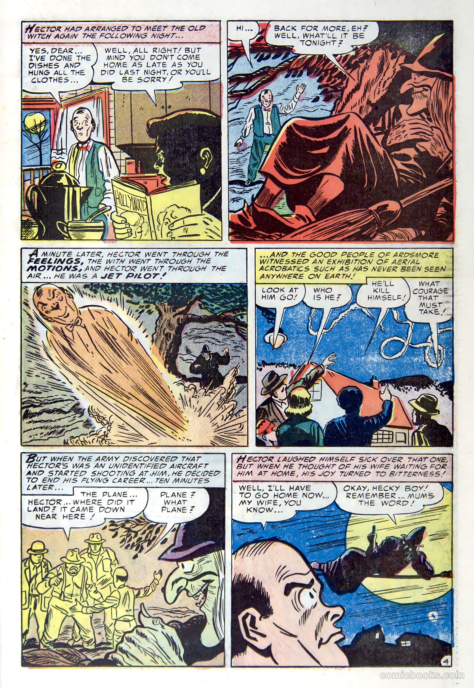Weird Mysteries #8 (1954) — page 19 of 36