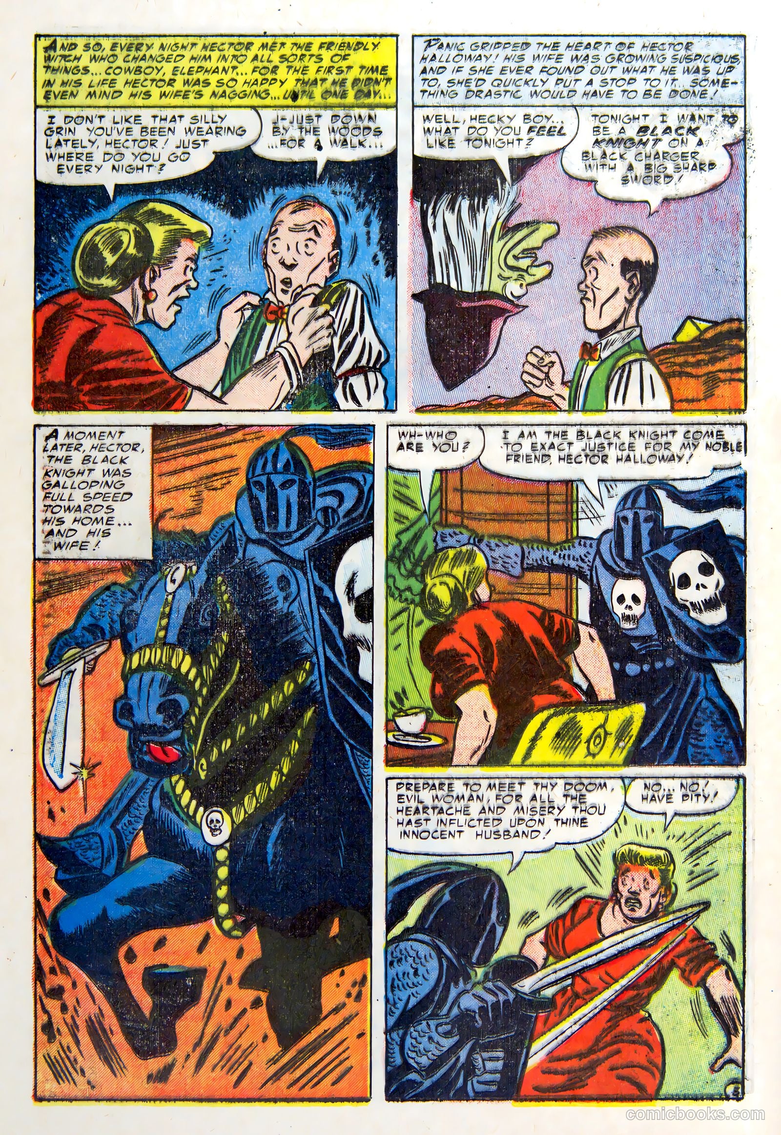 Weird Mysteries #8 (1954) — page 20 of 36