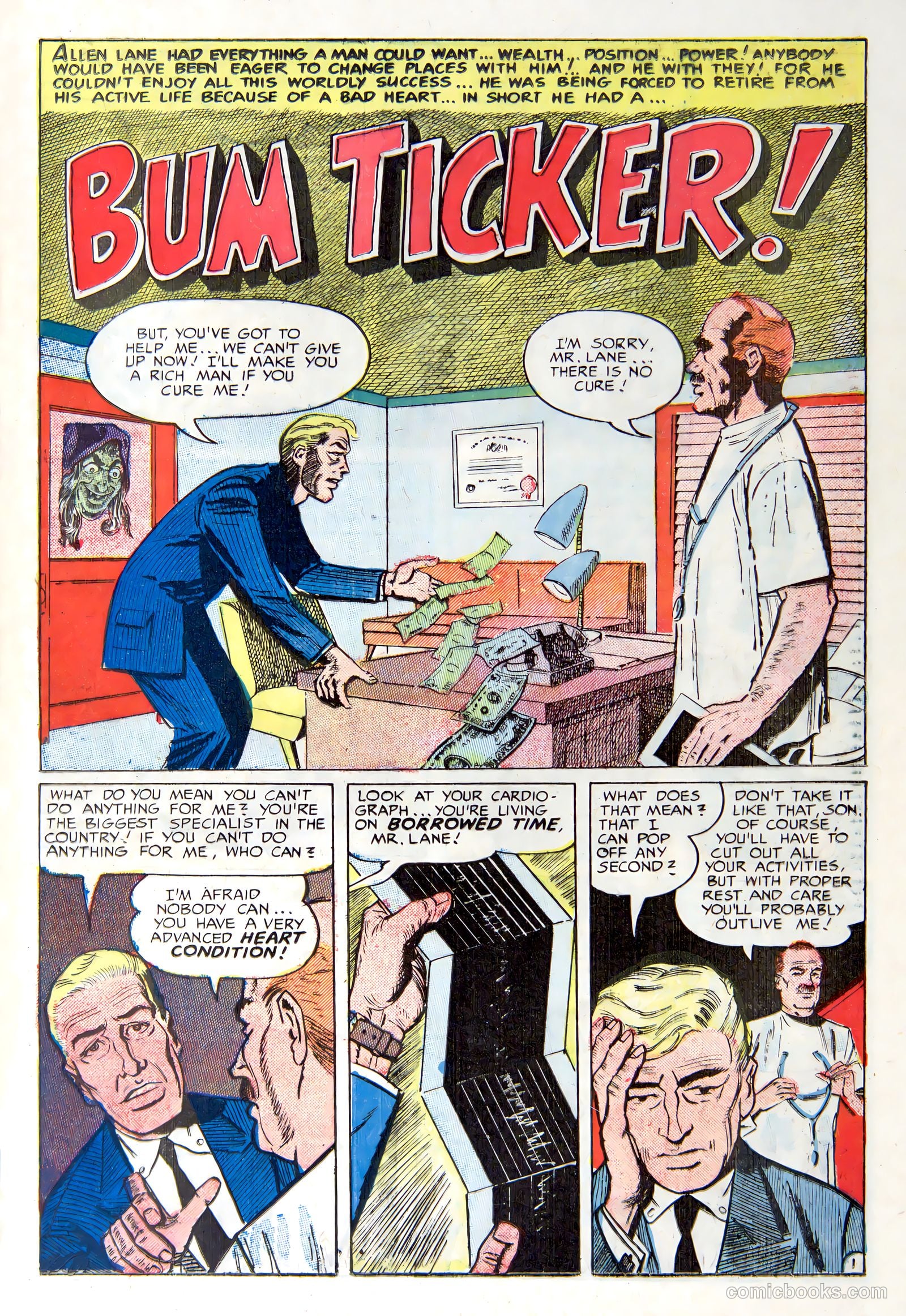 Weird Mysteries #8 (1954) — page 23 of 36