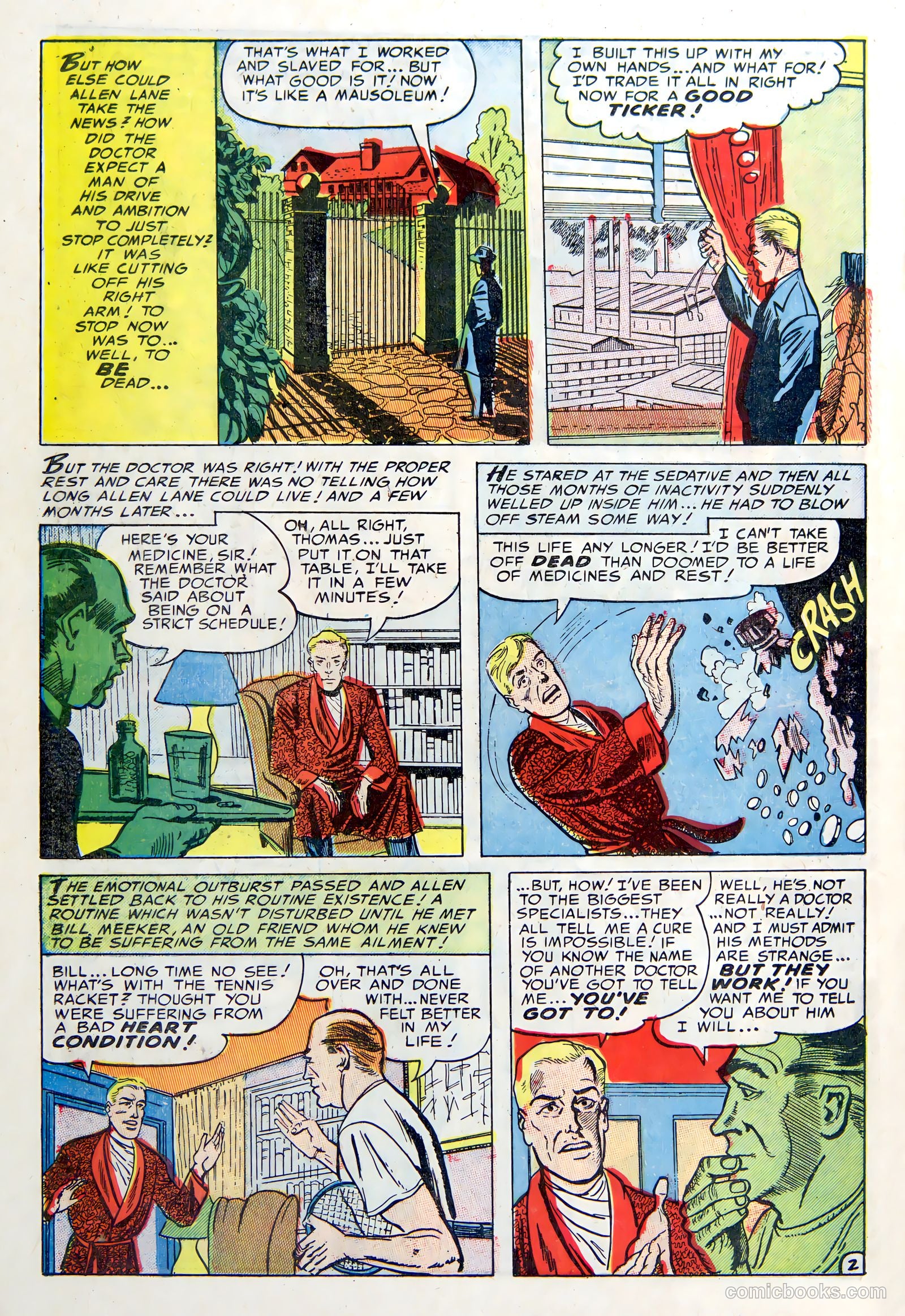 Weird Mysteries #8 (1954) — page 24 of 36