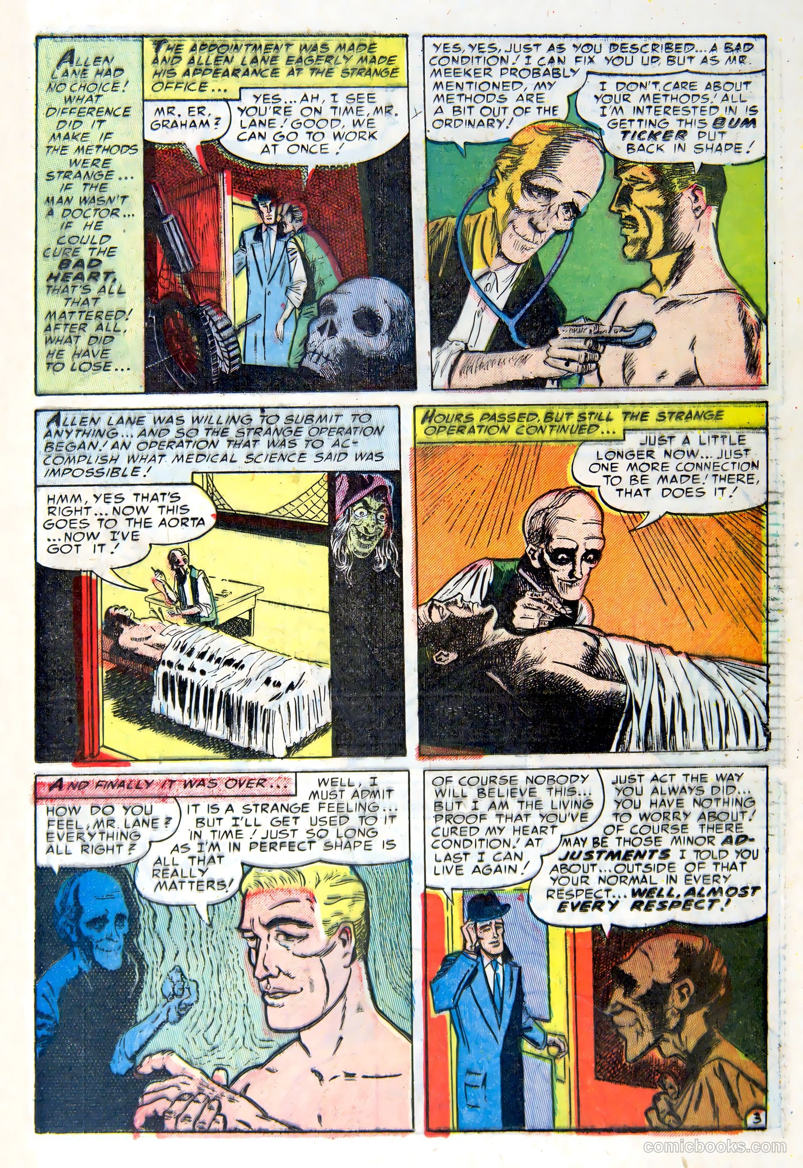 Weird Mysteries #8 (1954) — page 25 of 36