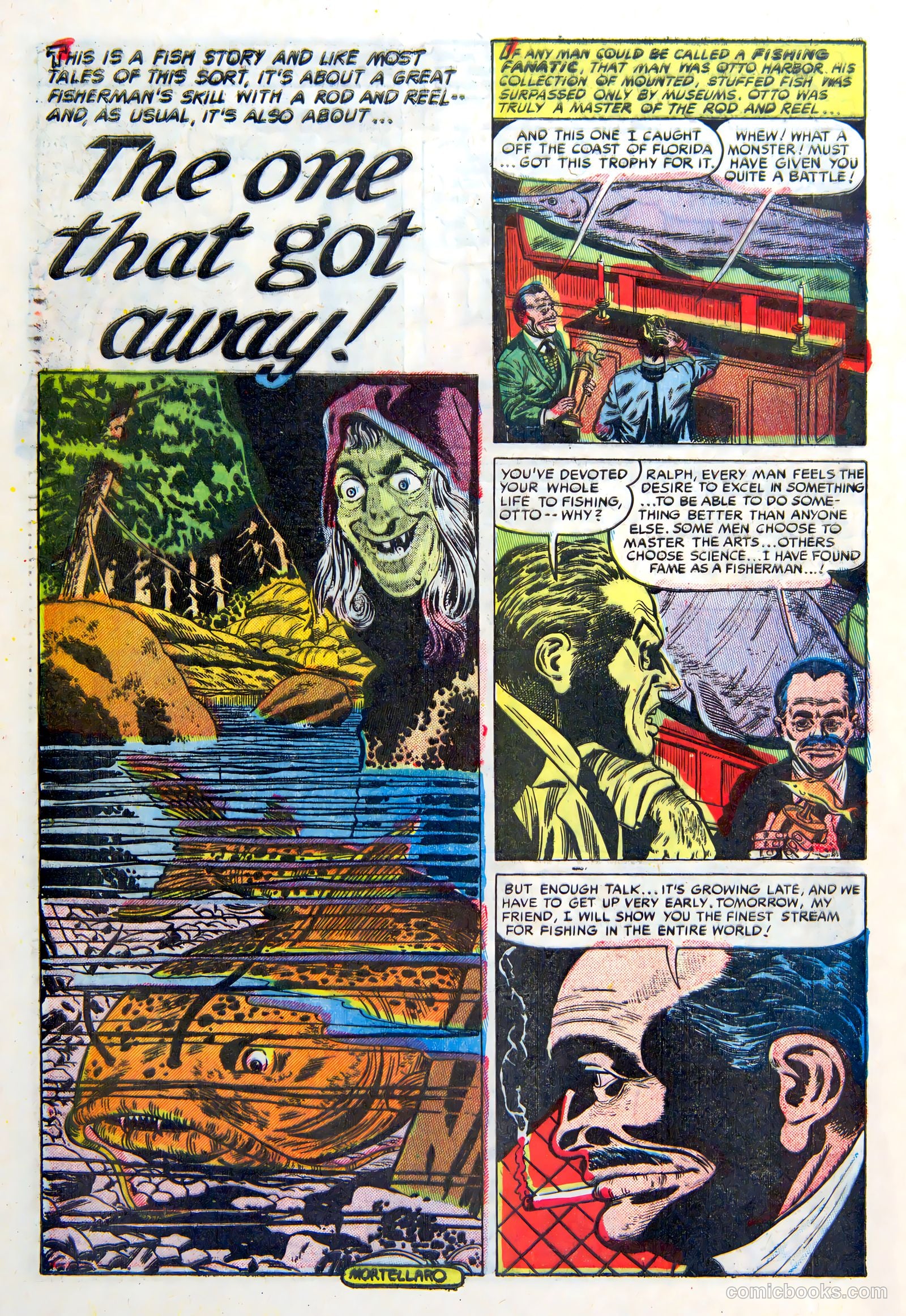 Weird Mysteries #8 (1954) — page 28 of 36