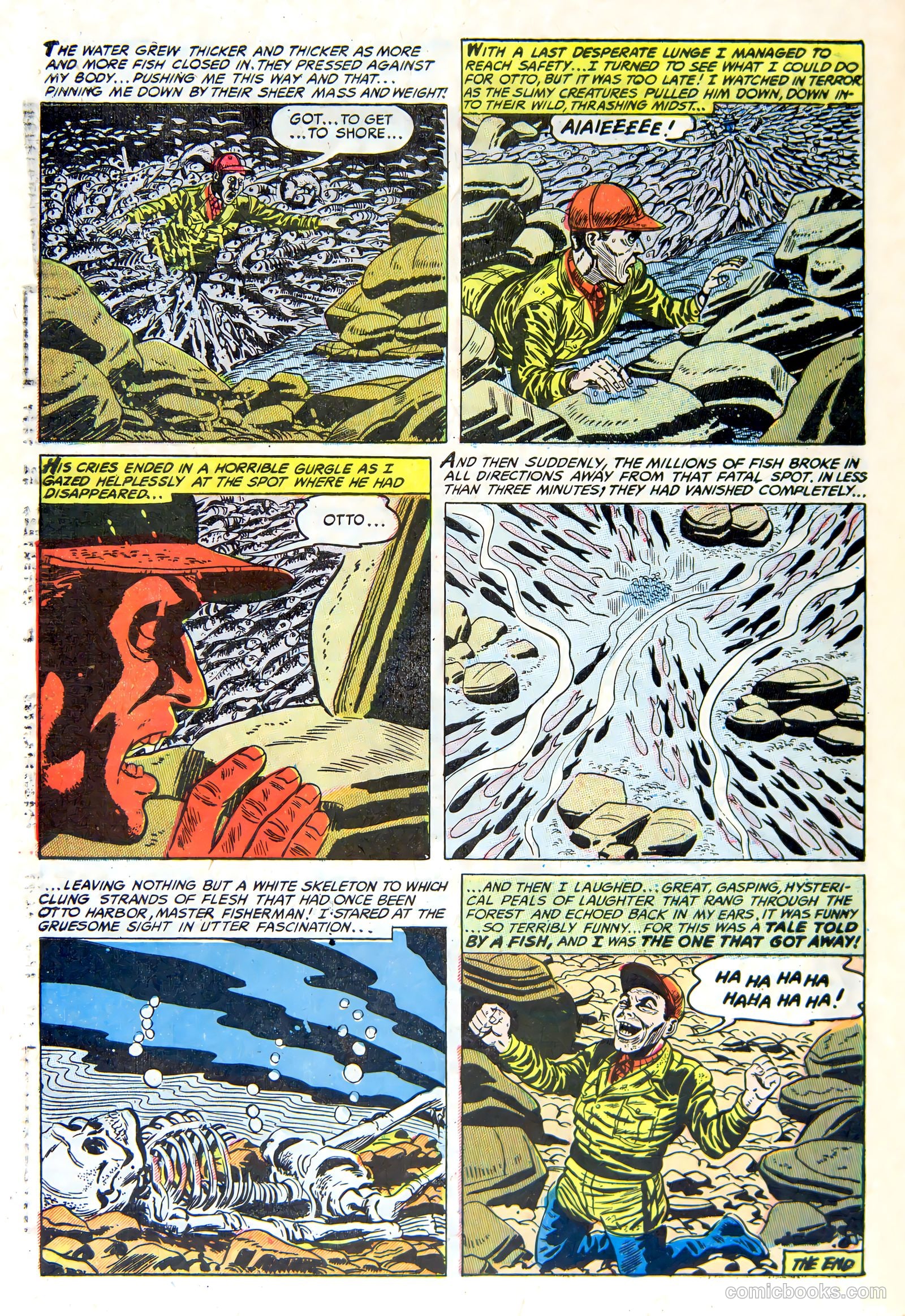 Weird Mysteries #8 (1954) — page 32 of 36
