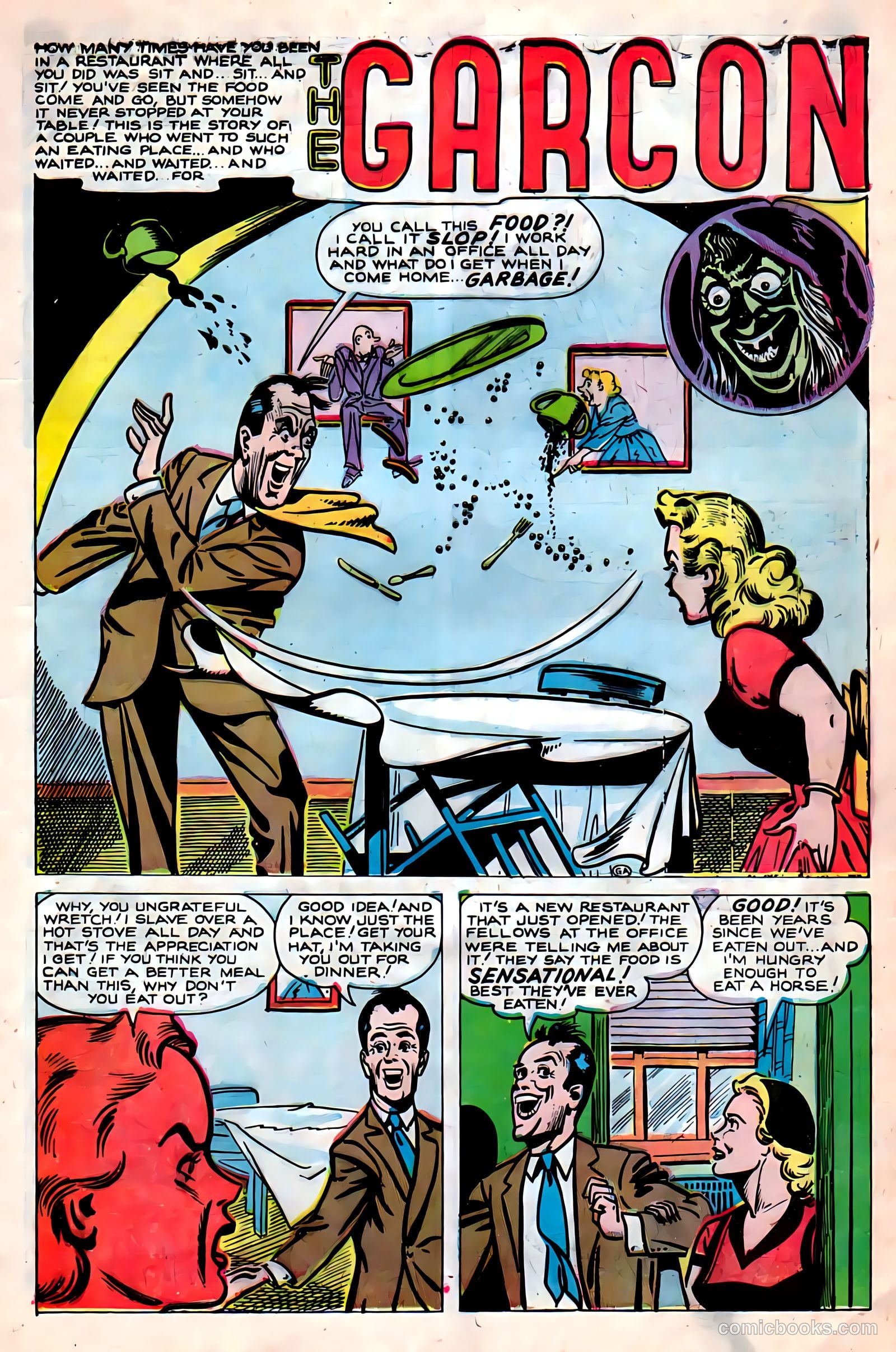 Weird Mysteries #9 (1954) — page 9 of 36