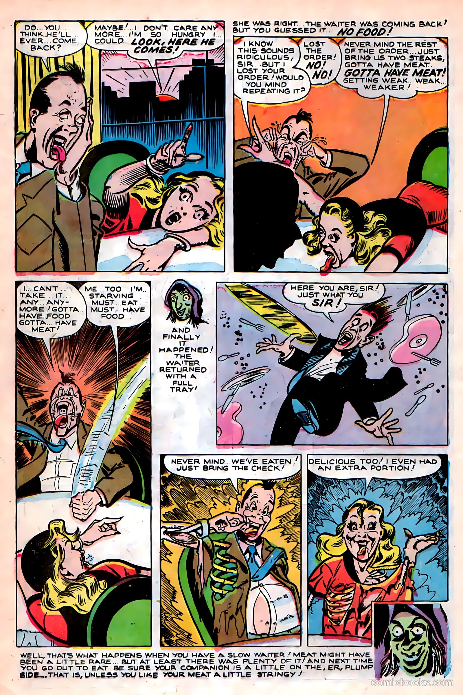 Weird Mysteries #9 (1954) — page 12 of 36