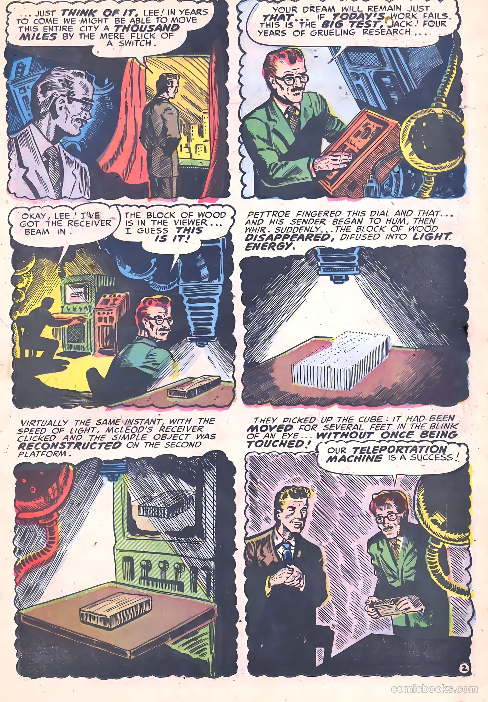 Weird Mysteries #9 (1954) — page 17 of 36