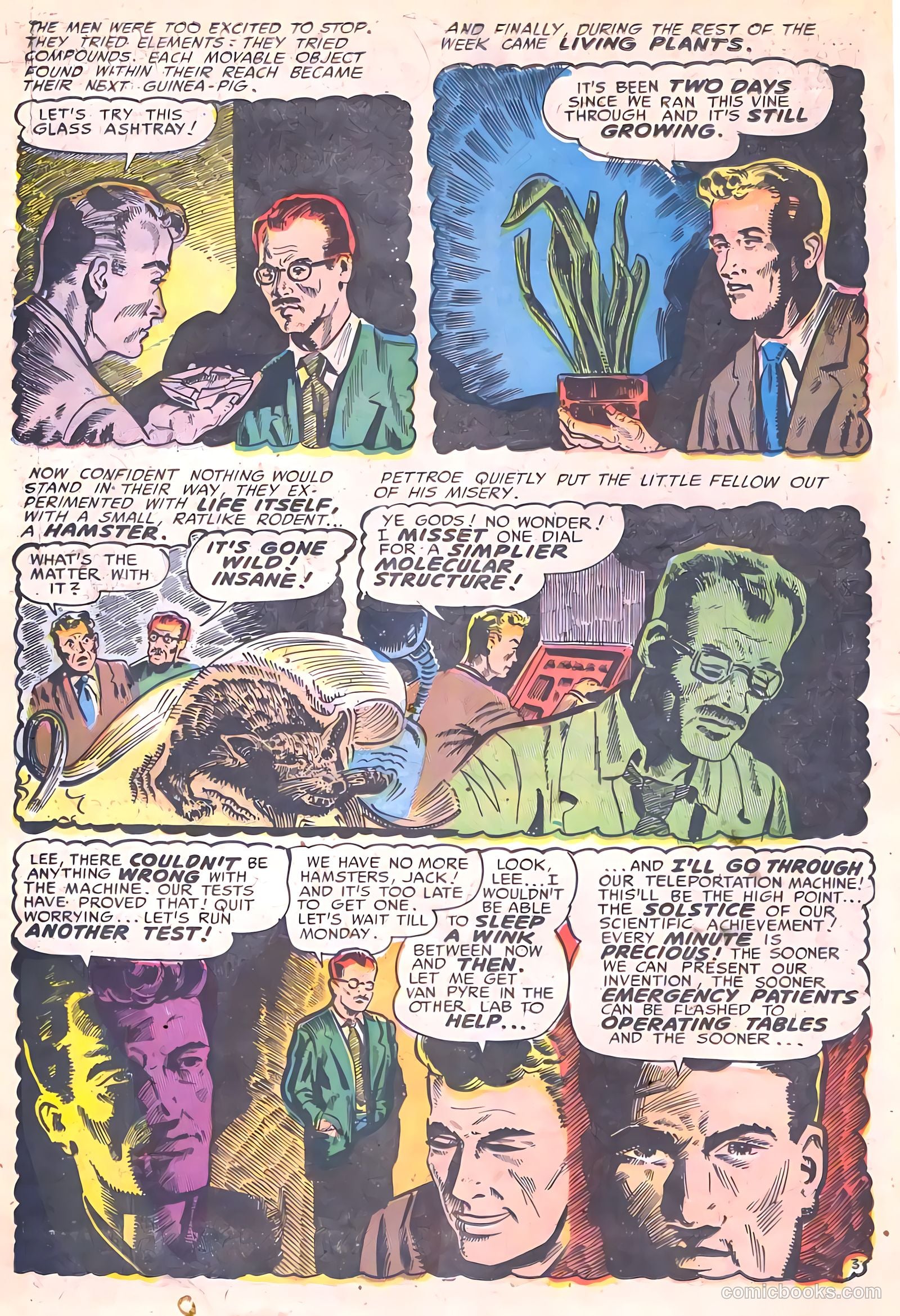 Weird Mysteries #9 (1954) — page 18 of 36
