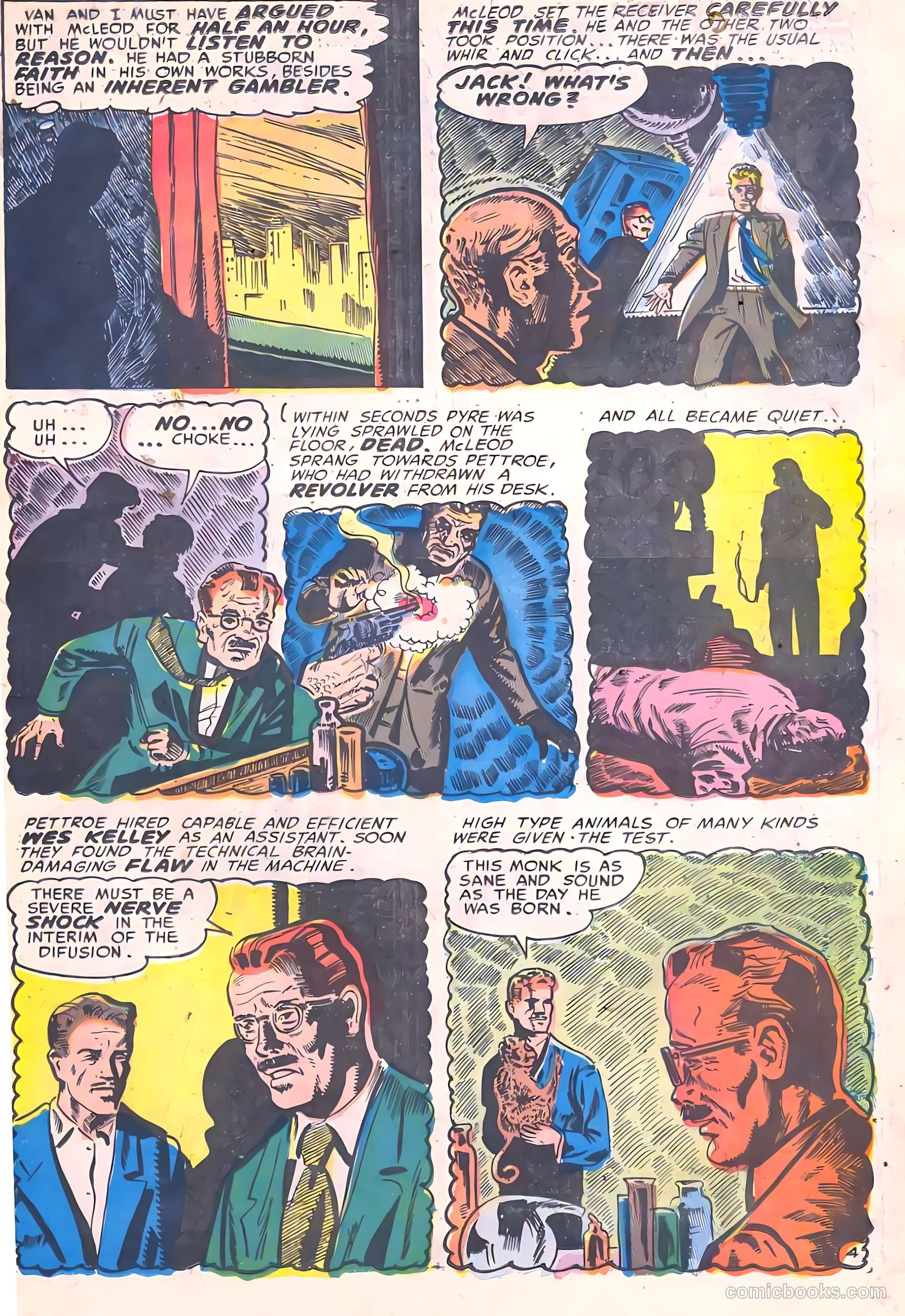 Weird Mysteries #9 (1954) — page 19 of 36
