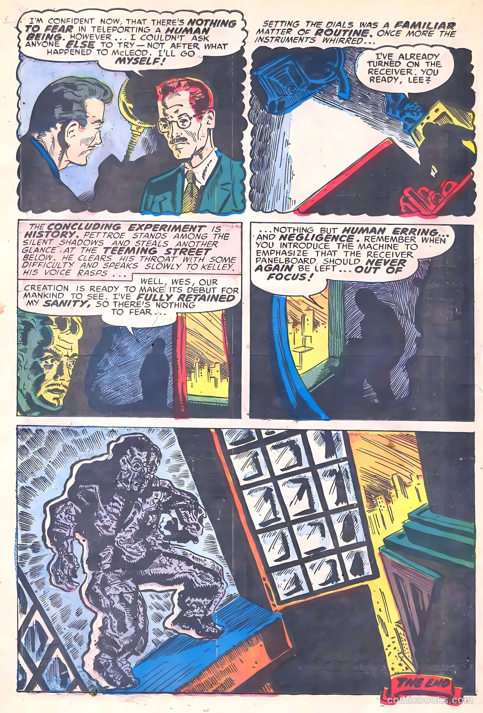 Weird Mysteries #9 (1954) — page 20 of 36