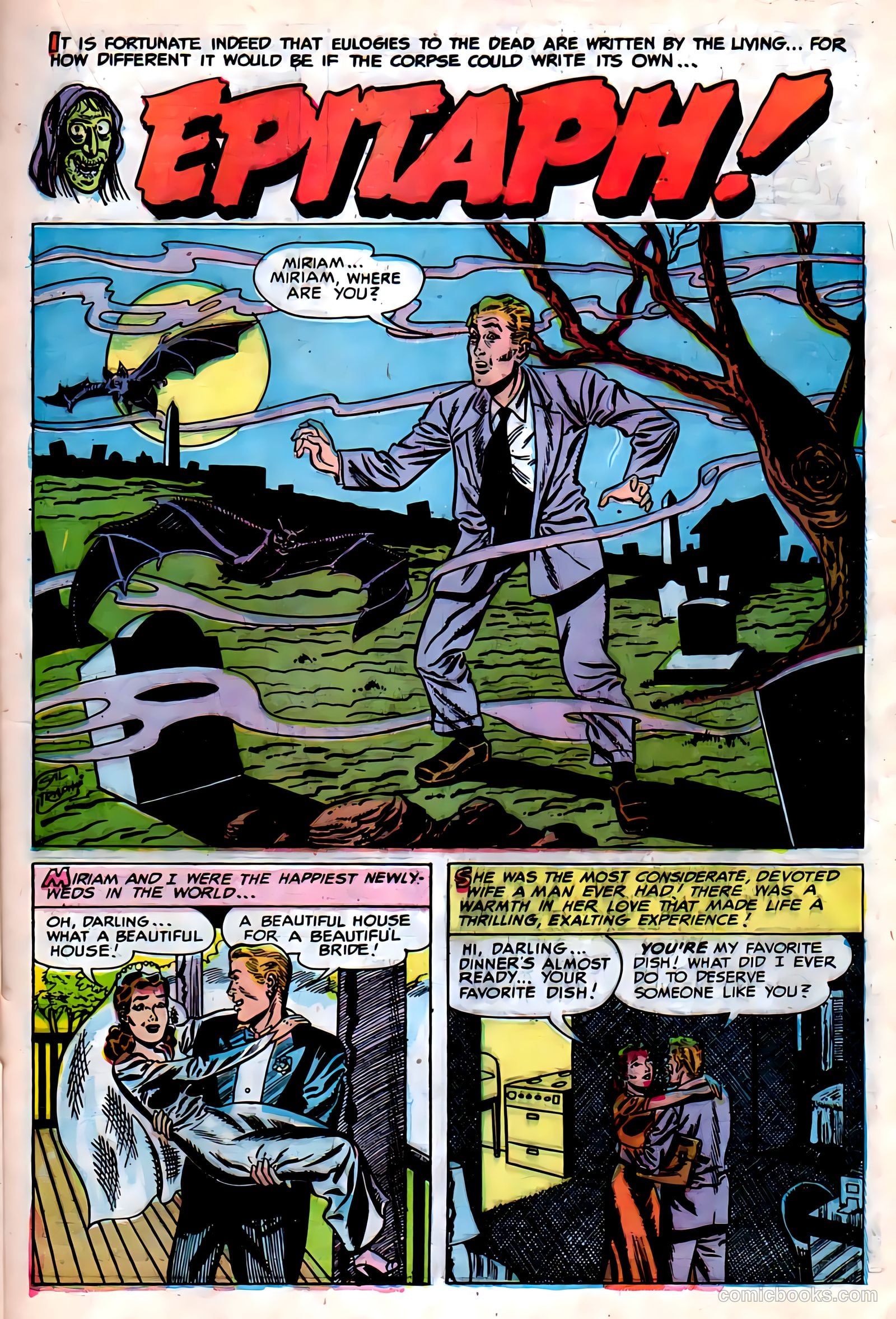 Weird Mysteries #9 (1954) — page 21 of 36