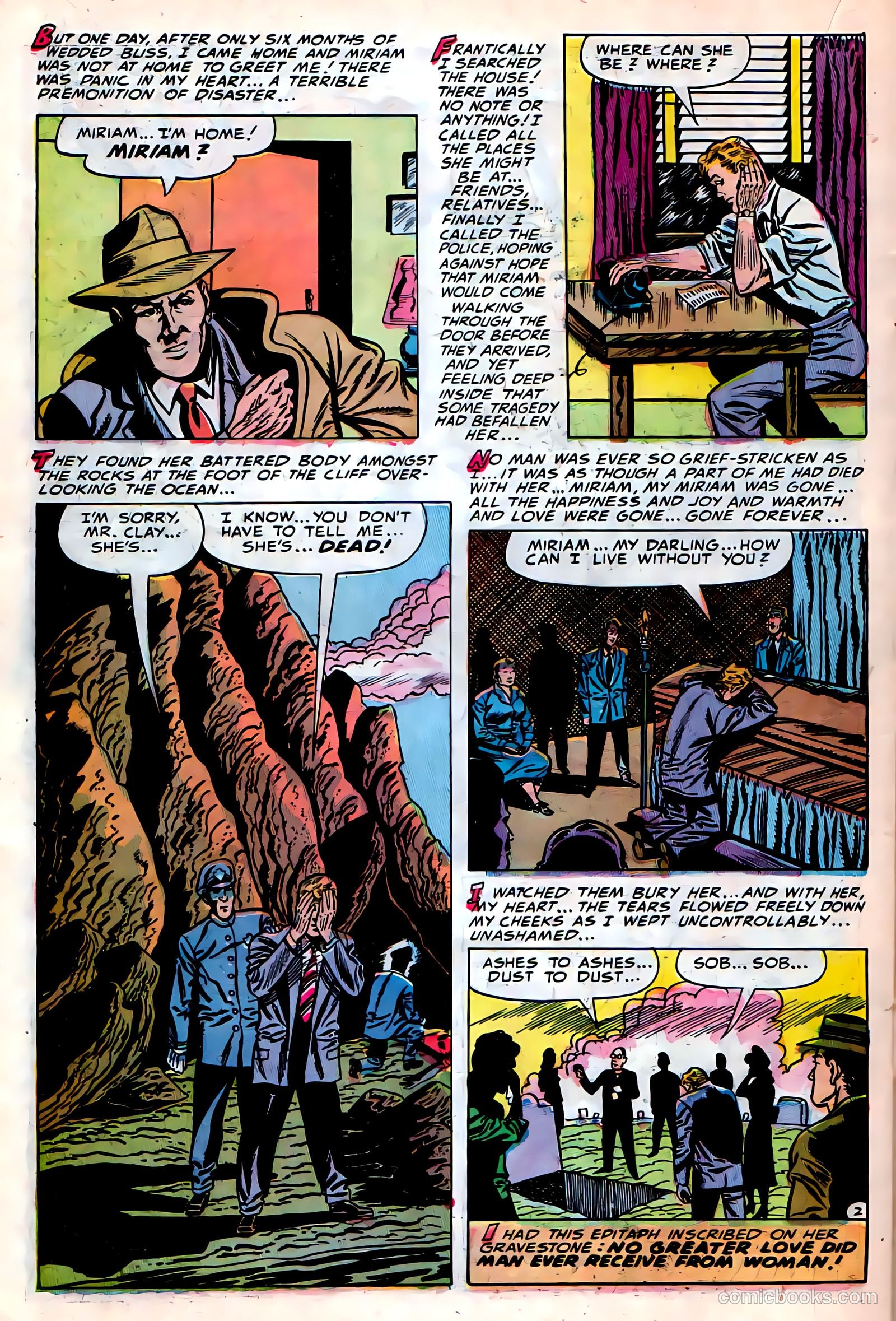 Weird Mysteries #9 (1954) — page 22 of 36