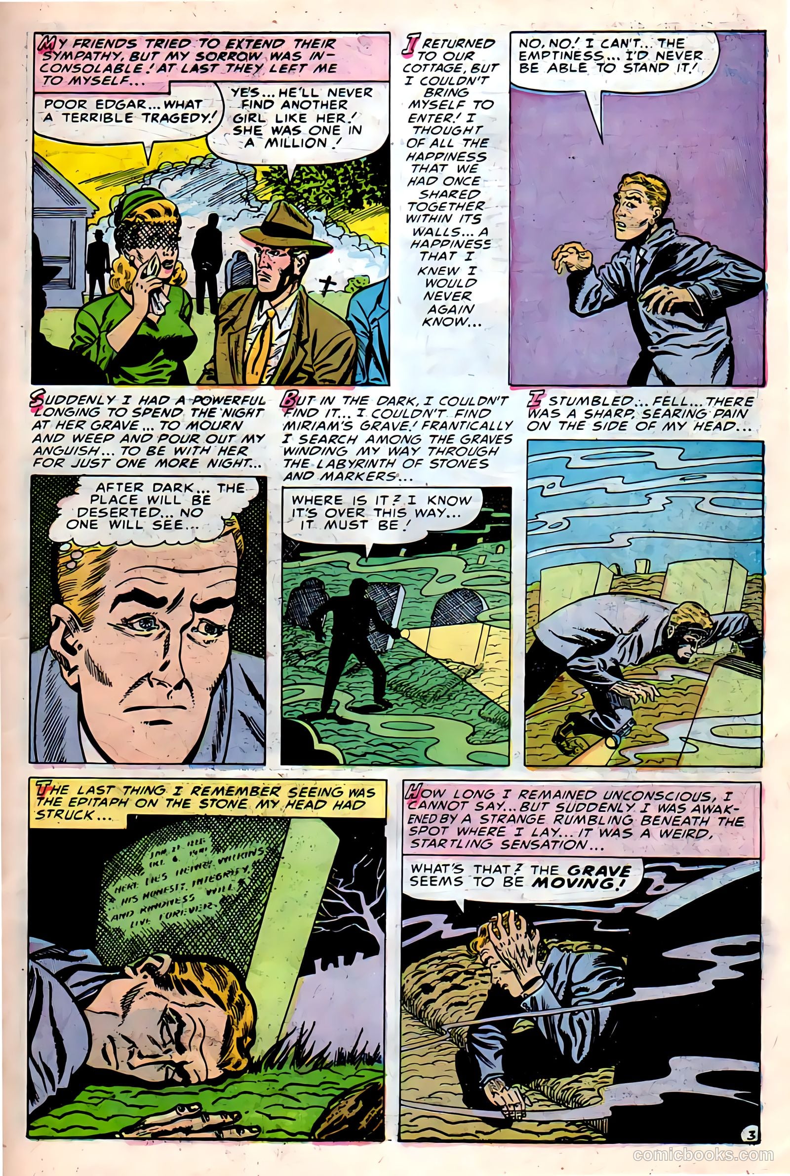 Weird Mysteries #9 (1954) — page 23 of 36