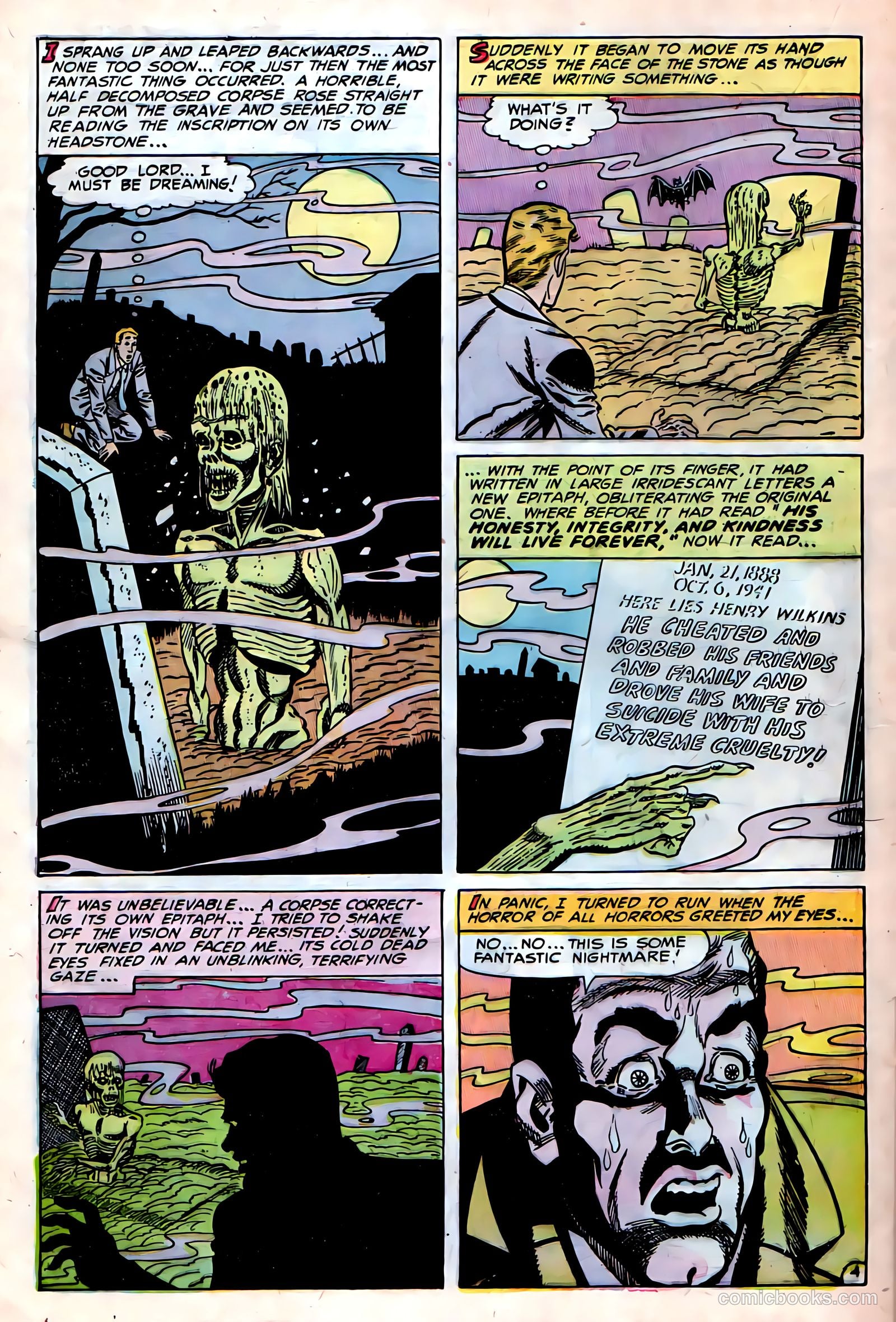 Weird Mysteries #9 (1954) — page 24 of 36