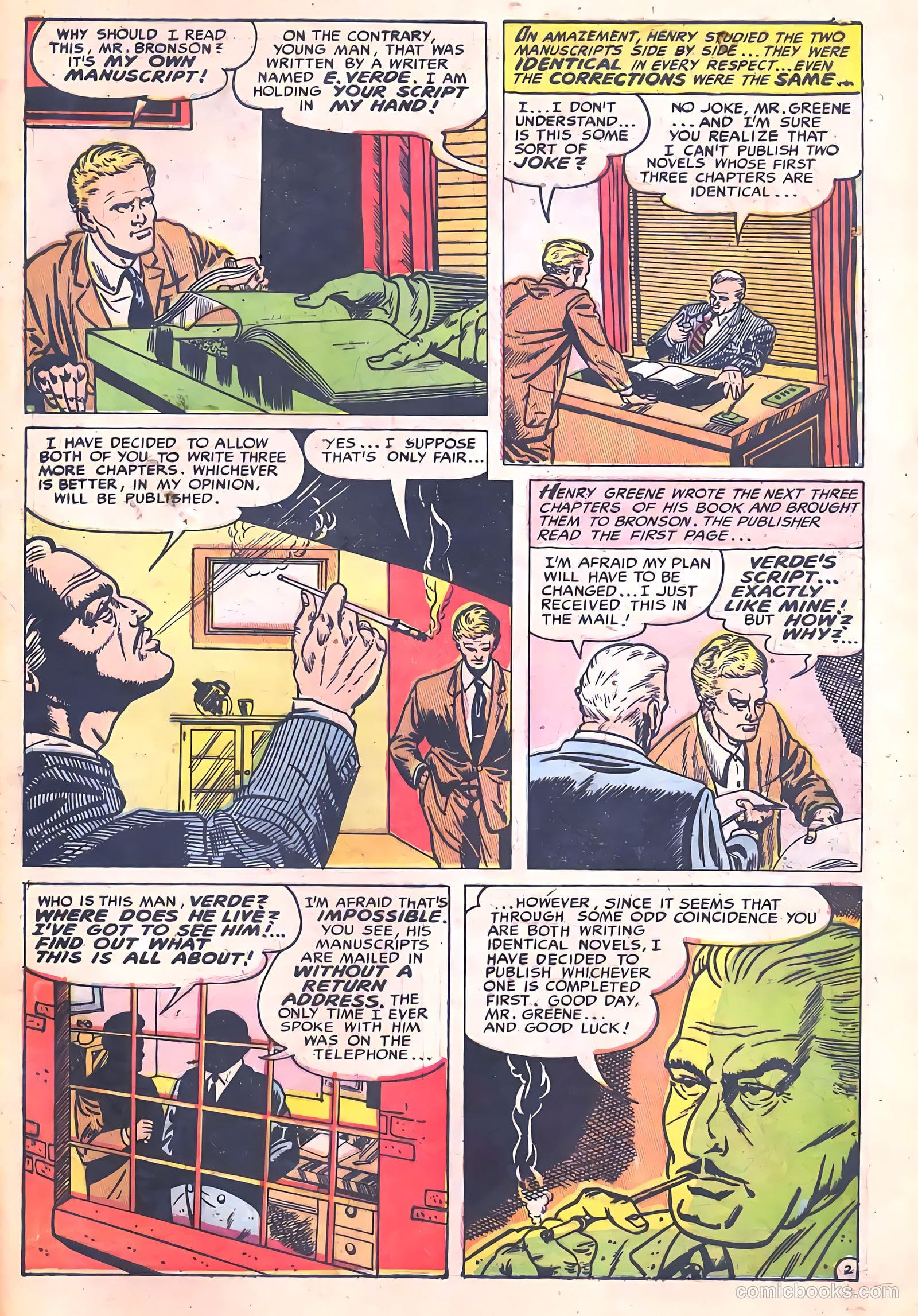 Weird Mysteries #9 (1954) — page 29 of 36