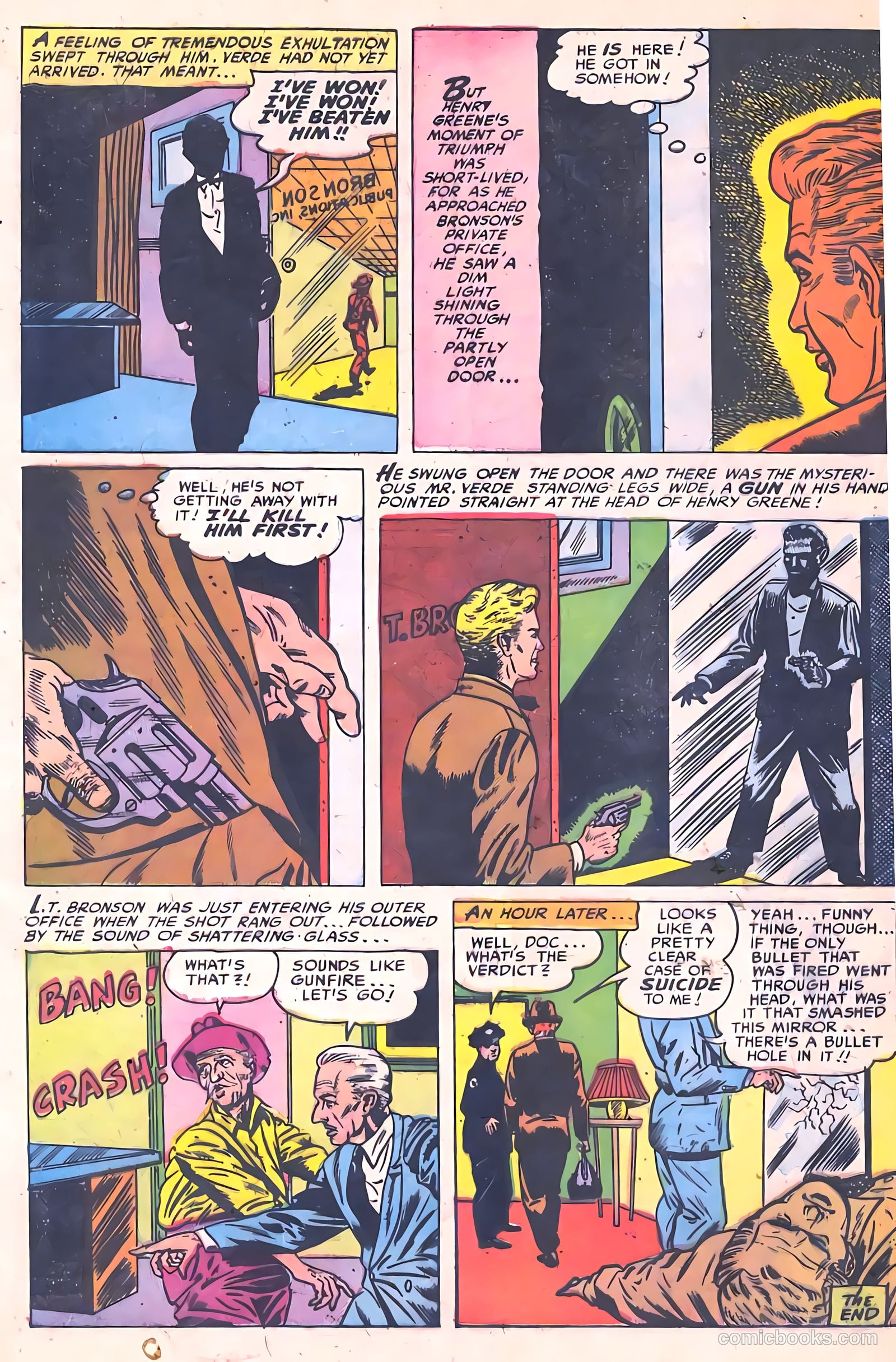 Weird Mysteries #9 (1954) — page 32 of 36