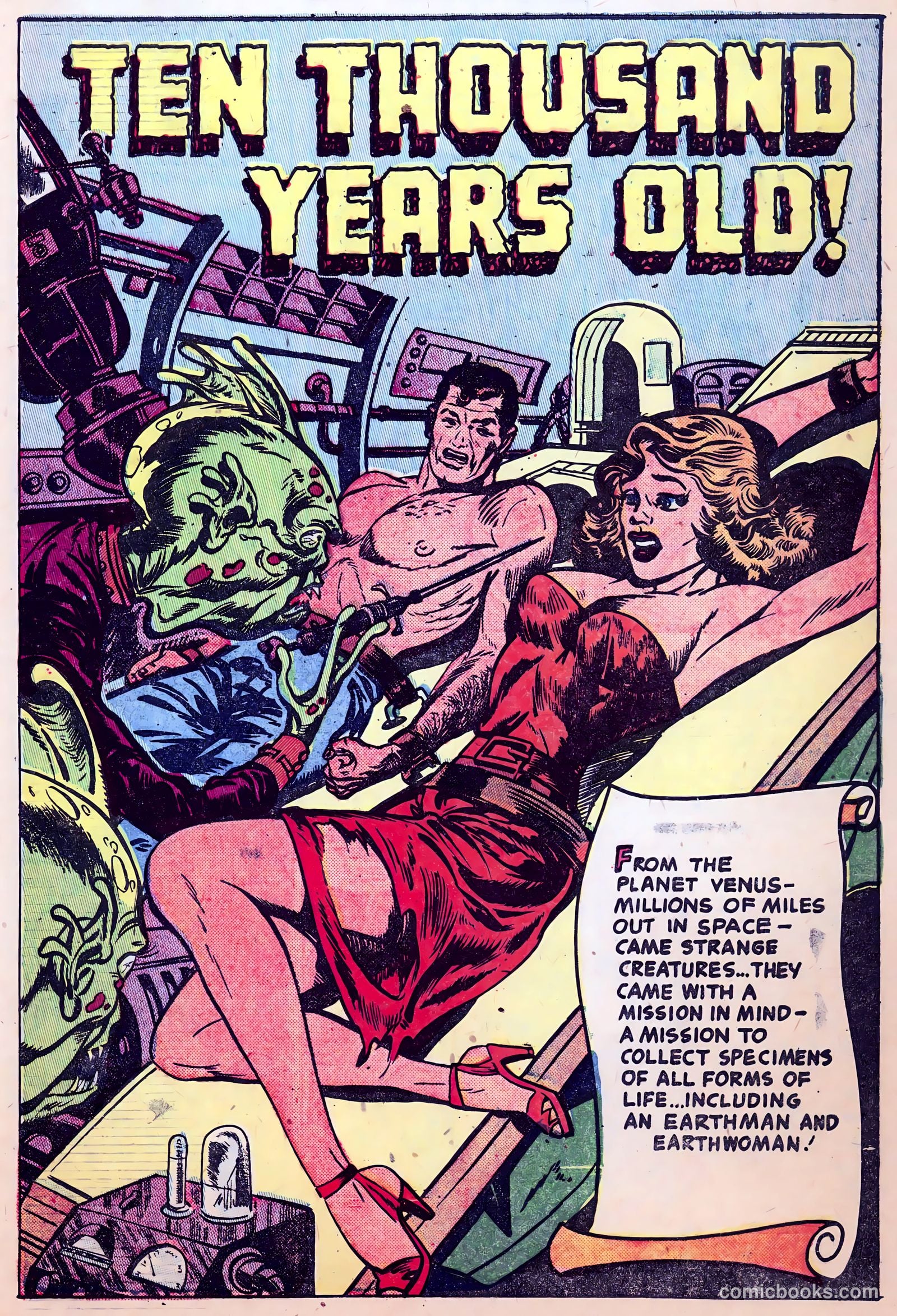 Weird Tales of the Future #1 (1952) — page 3 of 36
