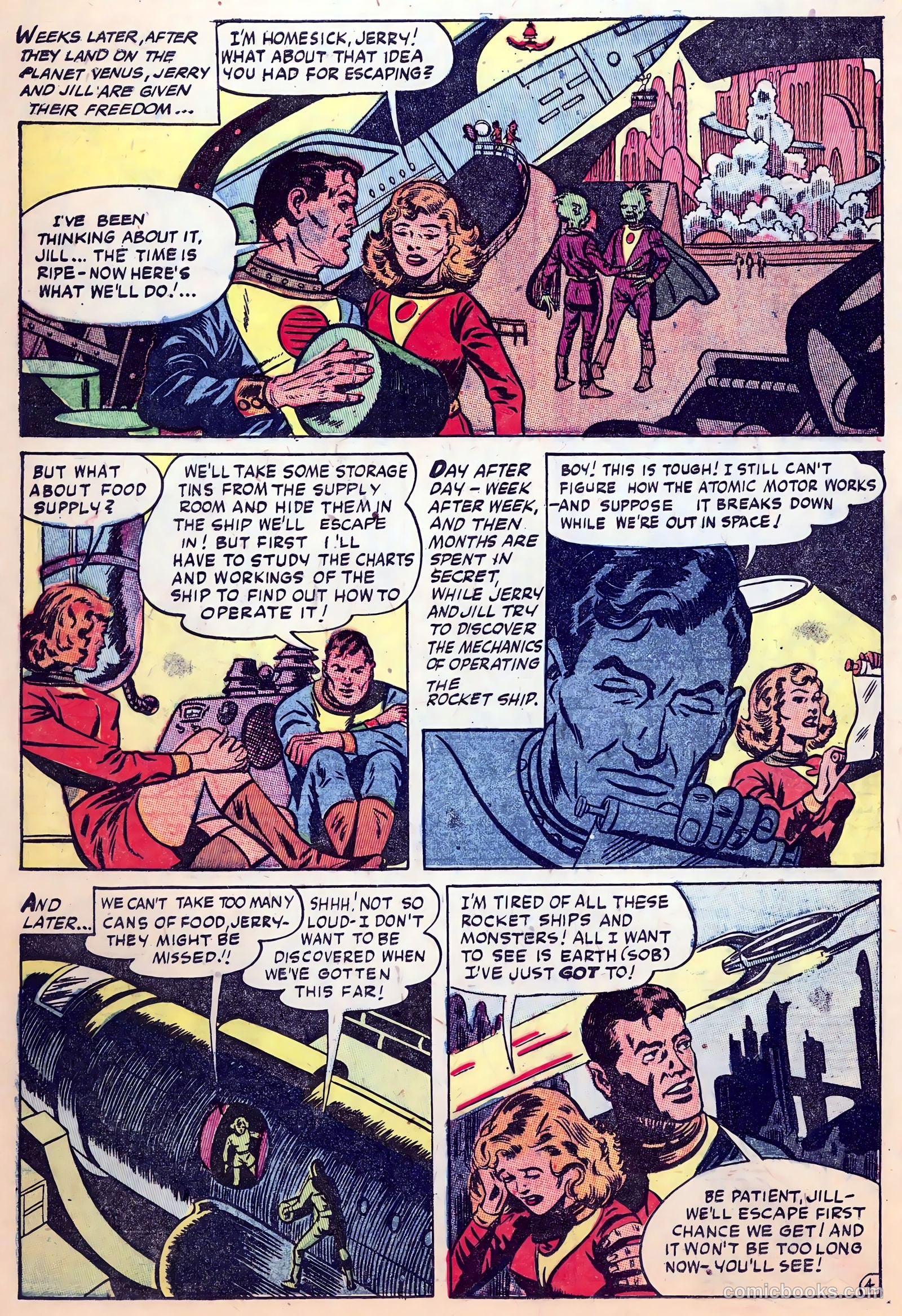 Weird Tales of the Future #1 (1952) — page 6 of 36
