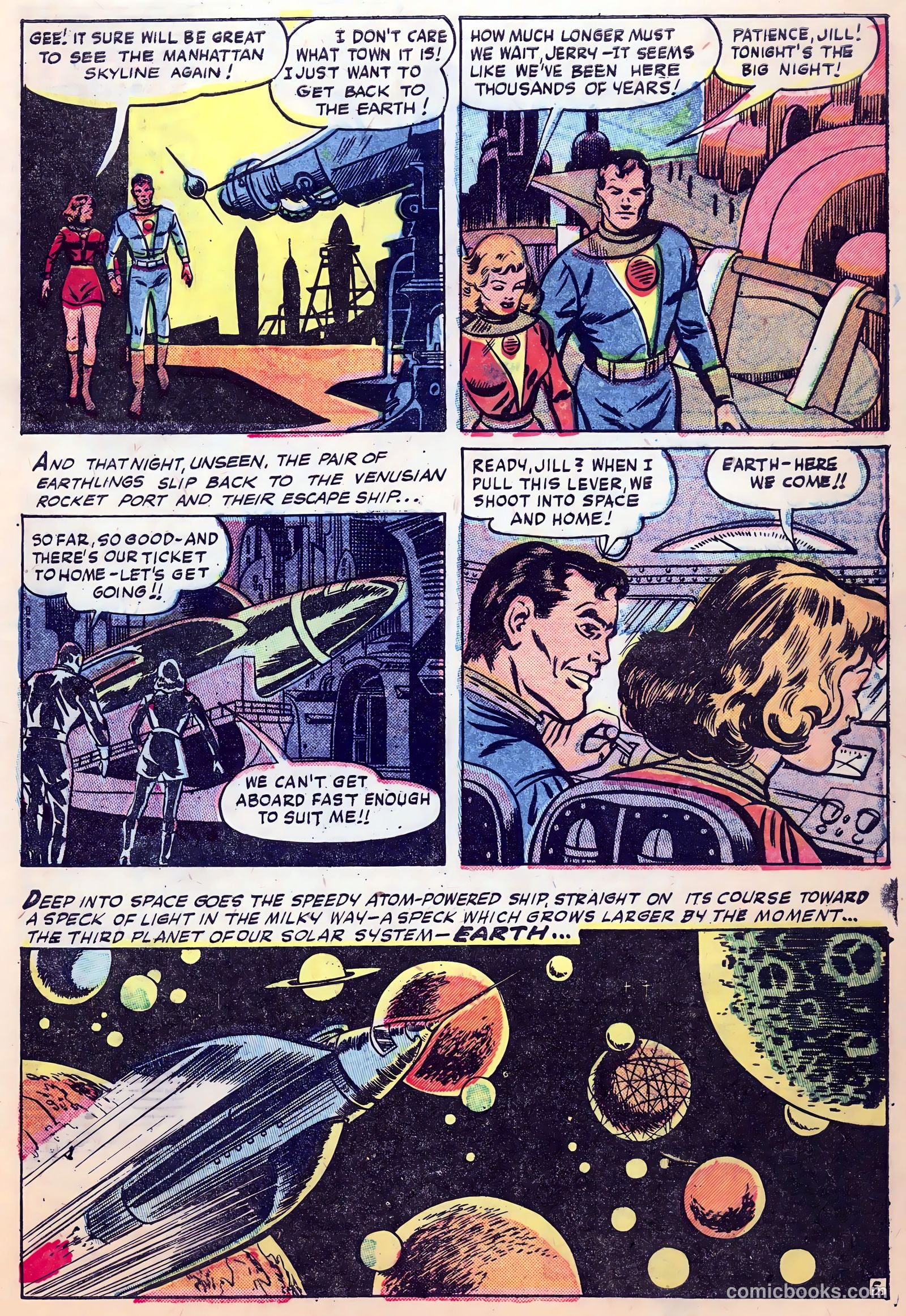 Weird Tales of the Future #1 (1952) — page 7 of 36