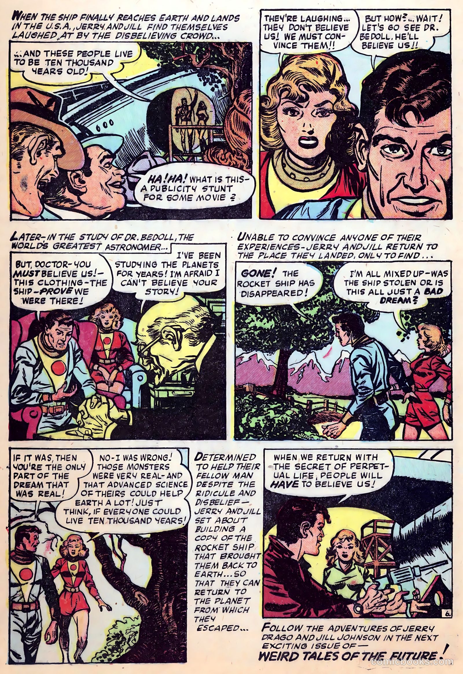 Weird Tales of the Future #1 (1952) — page 8 of 36