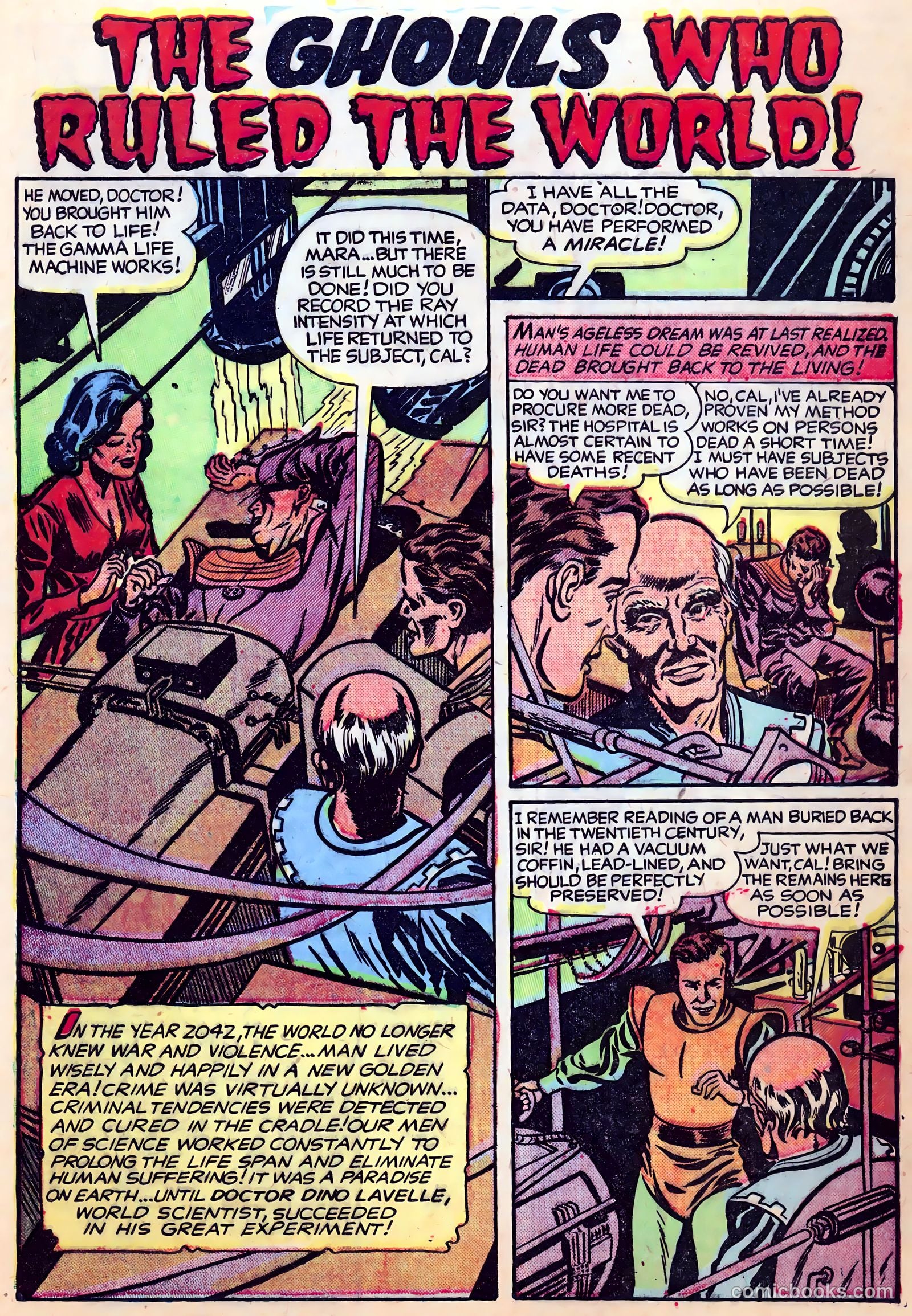 Weird Tales of the Future #1 (1952) — page 9 of 36