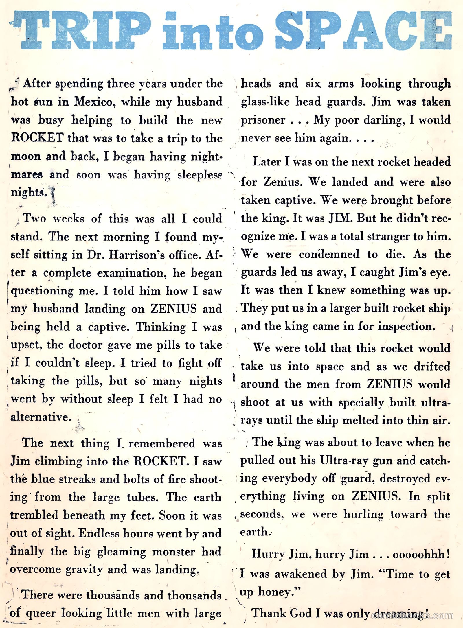 Weird Tales of the Future #1 (1952) — page 24 of 36